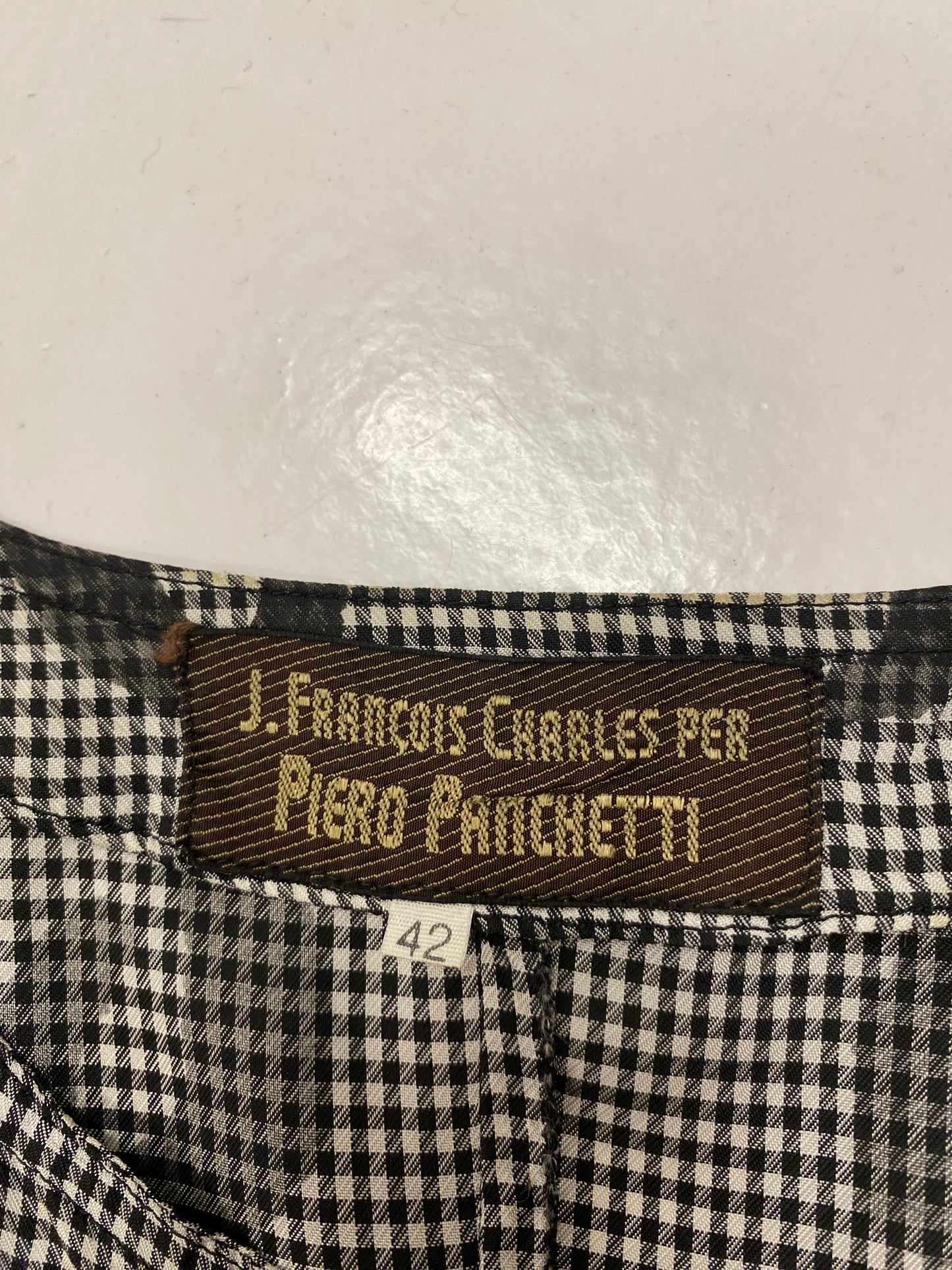J. Francois Charles Per Piero Panchetti 1987 Numbers Jacket