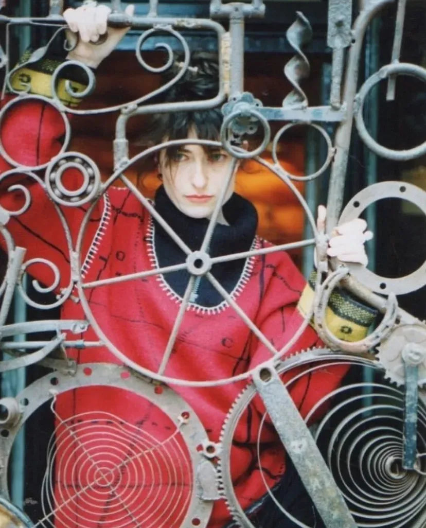 G Force A/W 1995 Jumper with DNA Chromosome Design