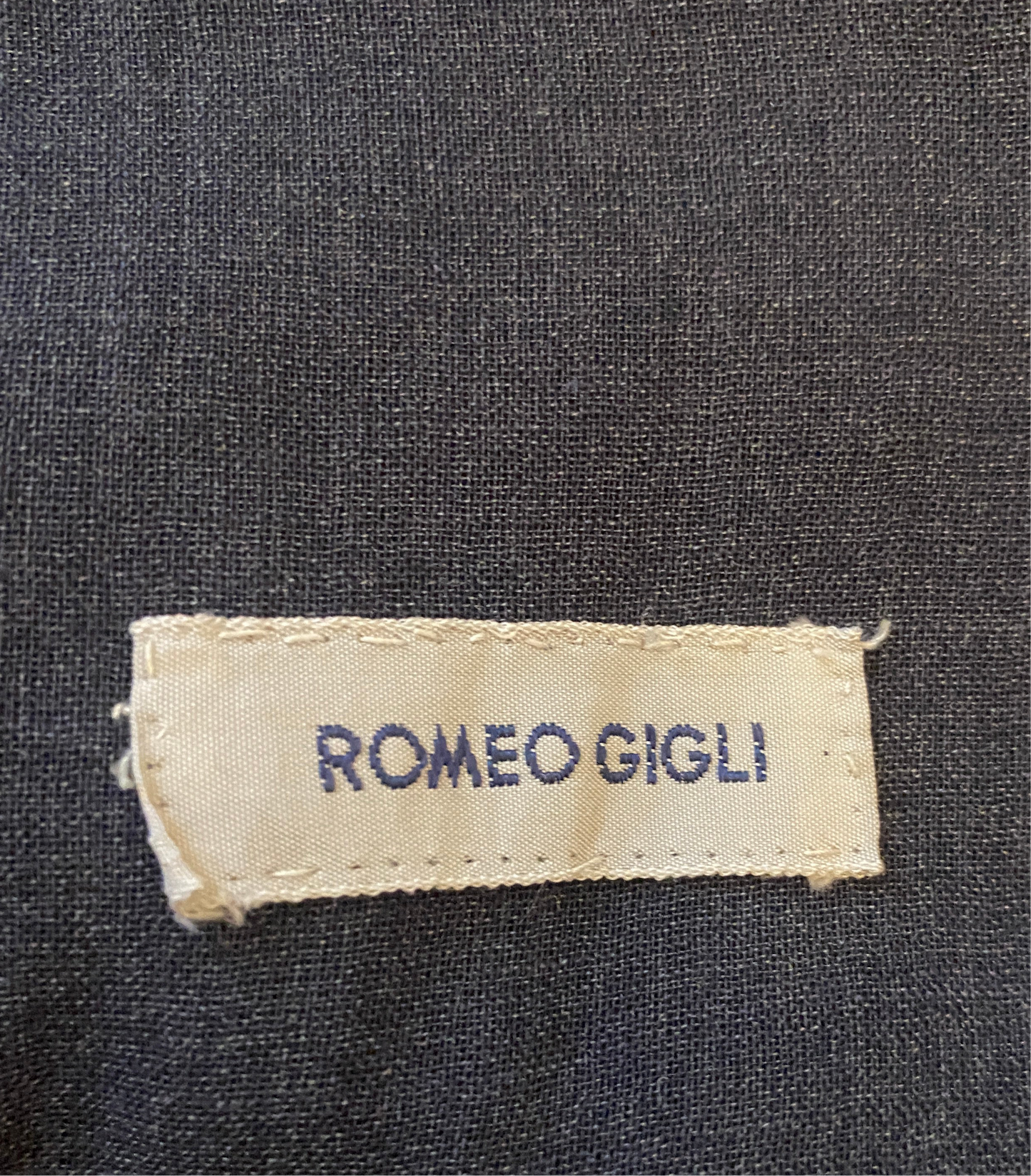 Romeo Gigli 1987 Dark Grey Plissé Cocoon Skirt