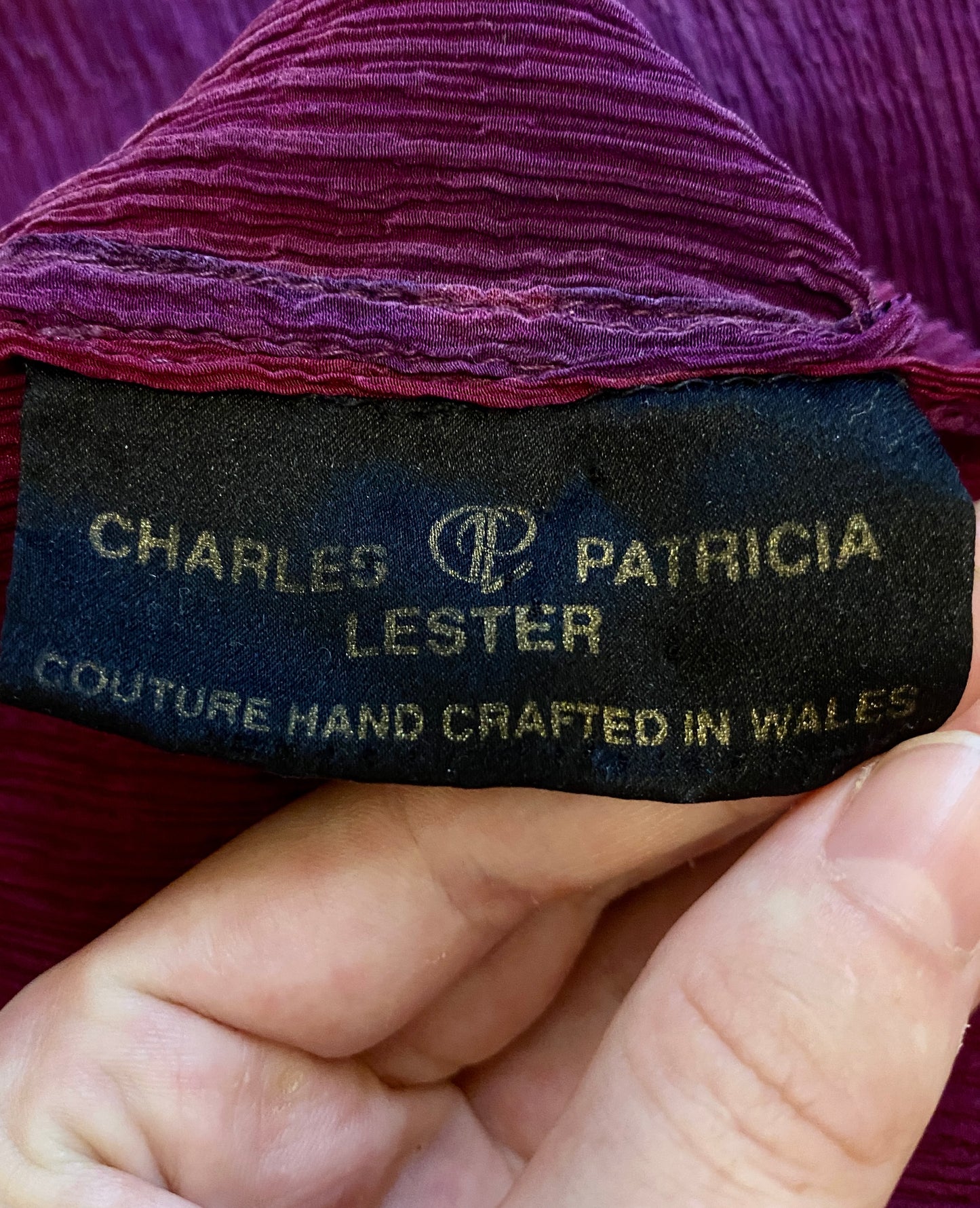 Charles and Patricia Lester Plissé Hand Dyed Lounge Set