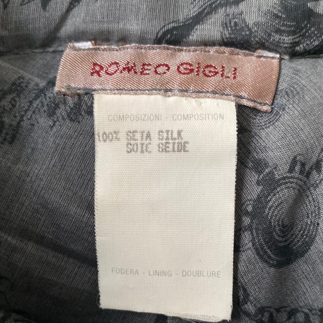 Romeo Gigli S/S 1990 Draped Cocoon Skirt
