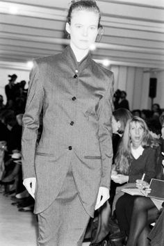 Romeo Gigli A/W 1987 Dark Grey Wool Skirt Suit