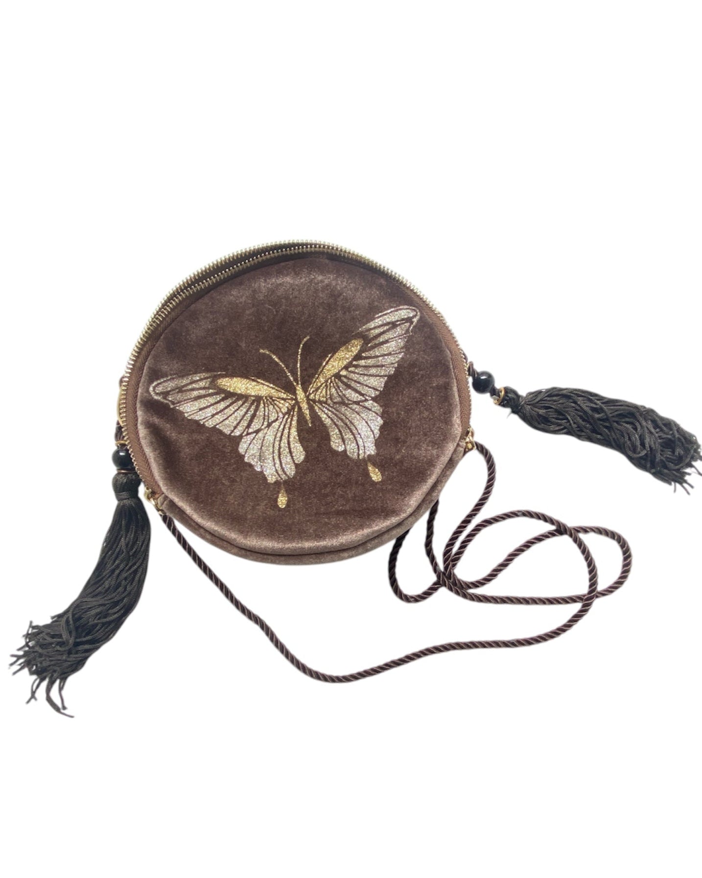 Antonia Sautter Hand Made Venetian Velvet Butterfly Bag