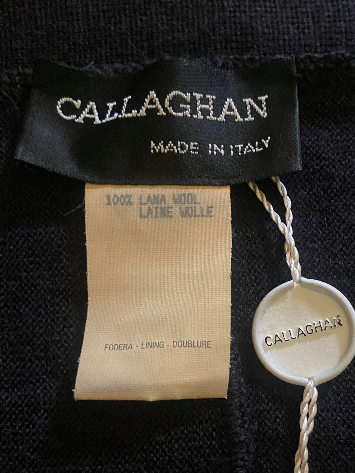 Callaghan by Romeo Gigli 1991 Grey Wool Wrapped Cardigan