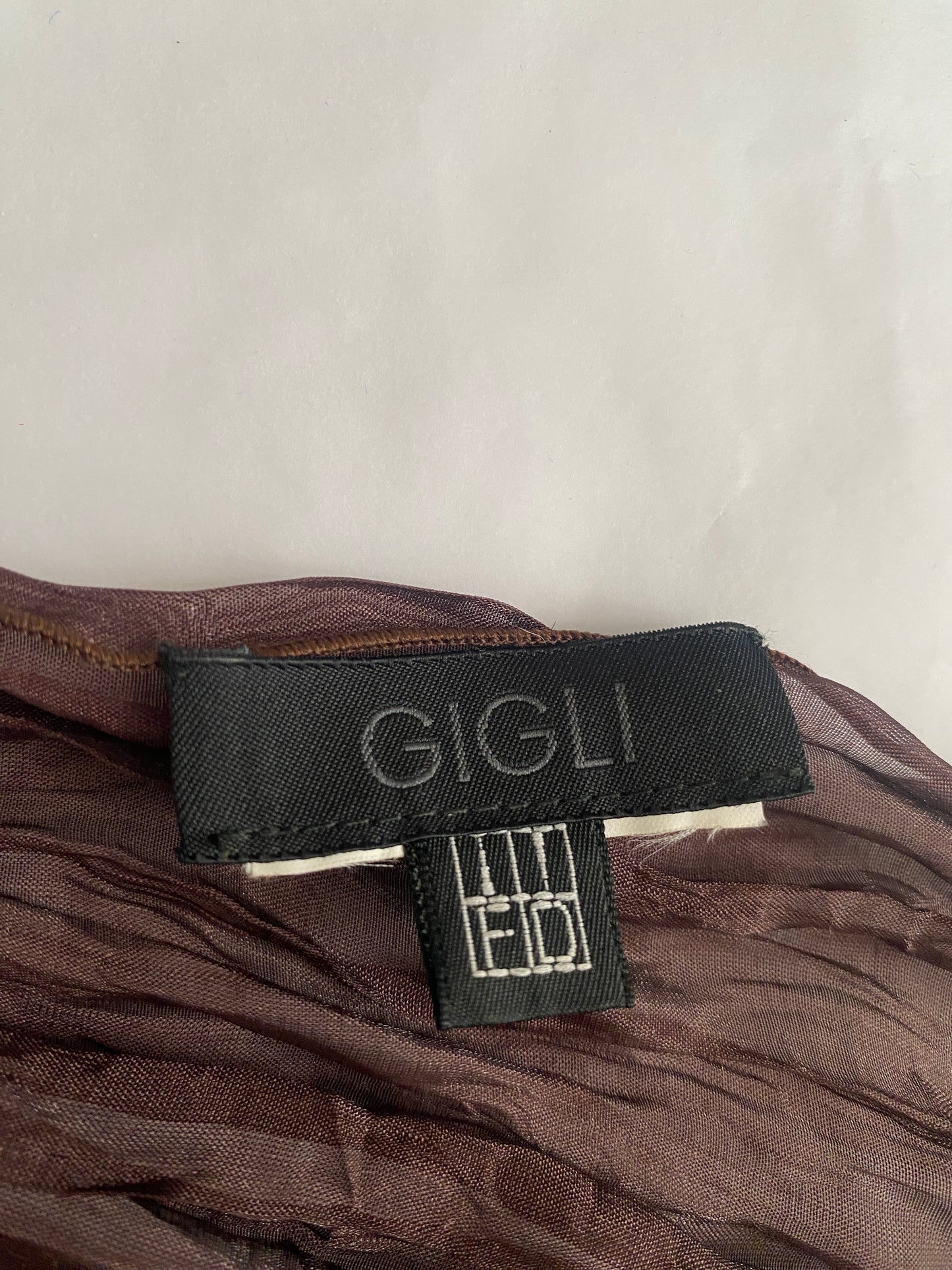 Romeo Gigli Plissé Scarves - green