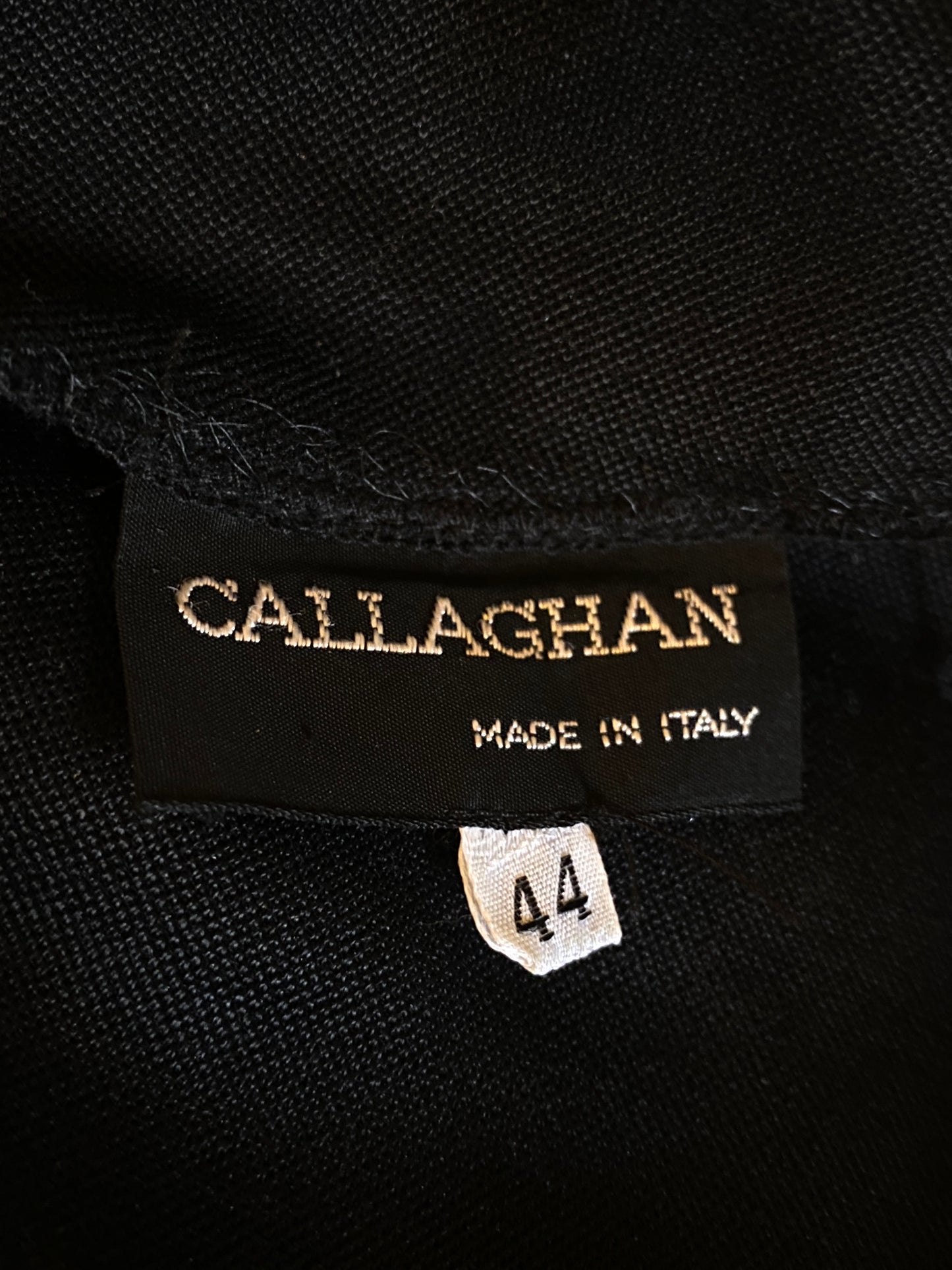 Callaghan Romeo Gigli 1988 Black Dress