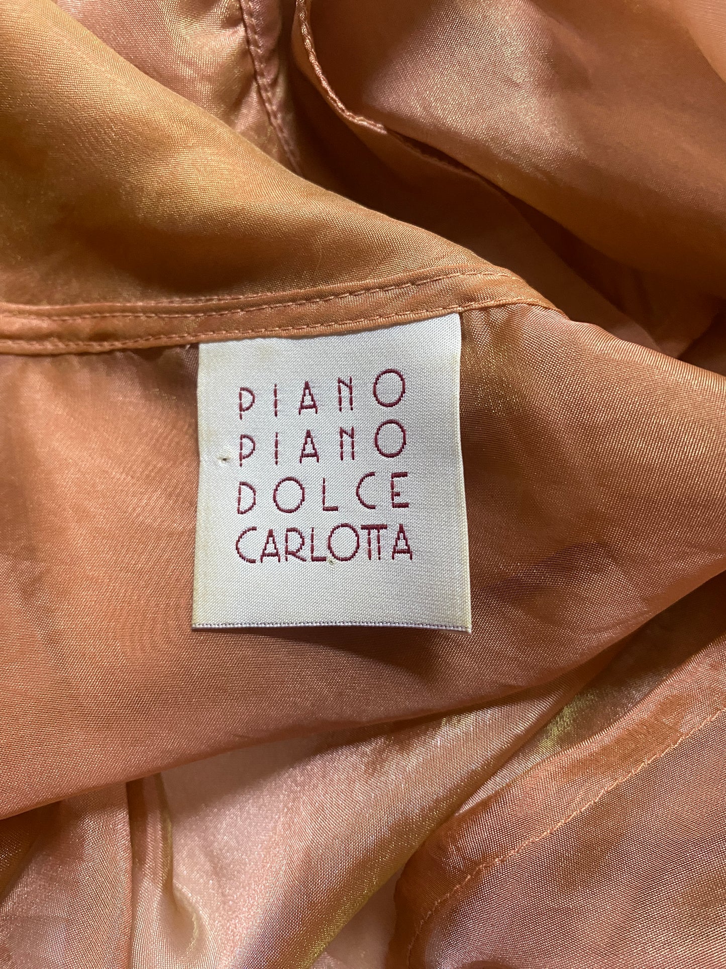 Piano Piano Dolce Carlotta Iridescent Pink Blouse