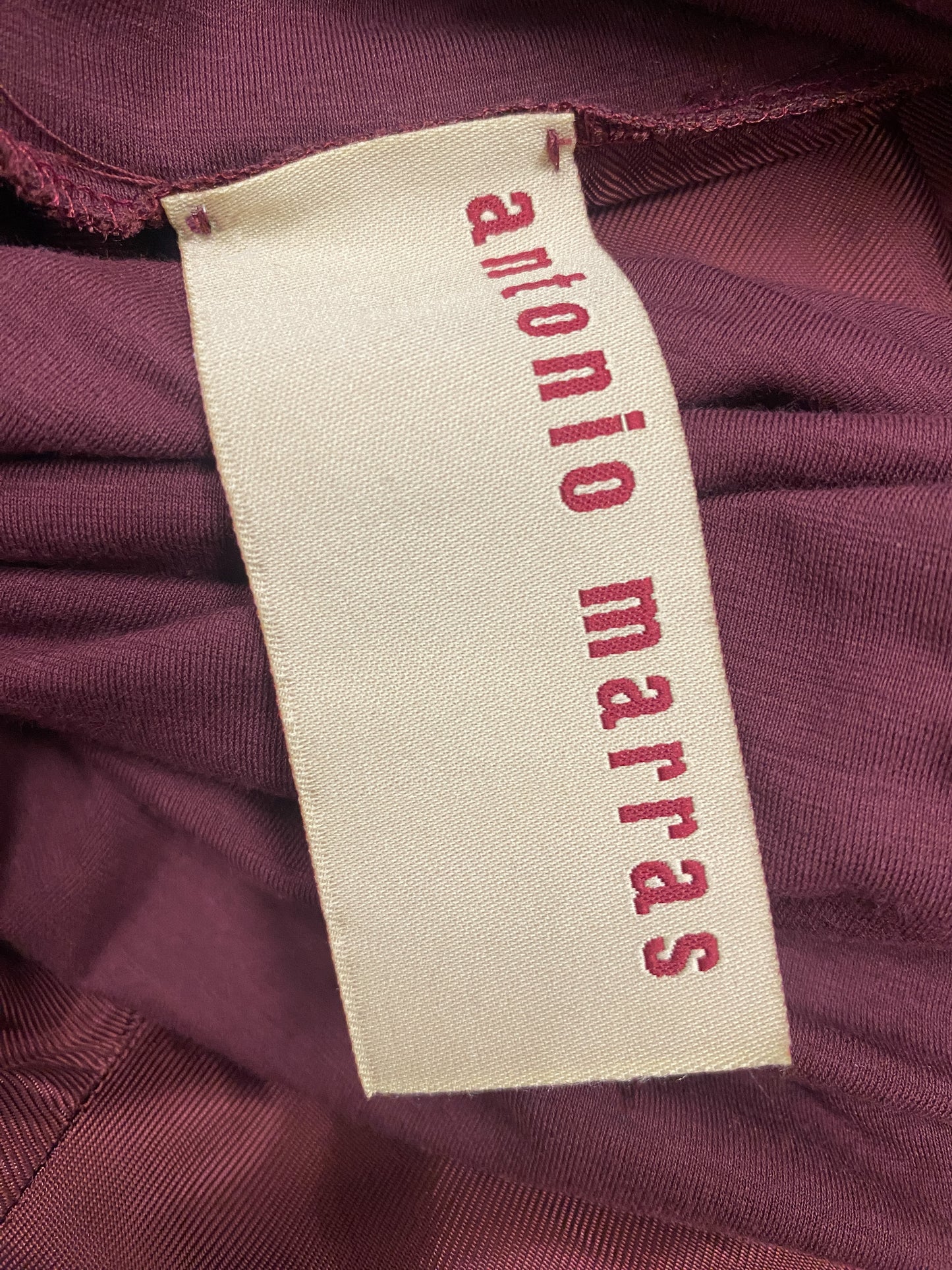 Antonio Marras Burgundy Transformable Dress
