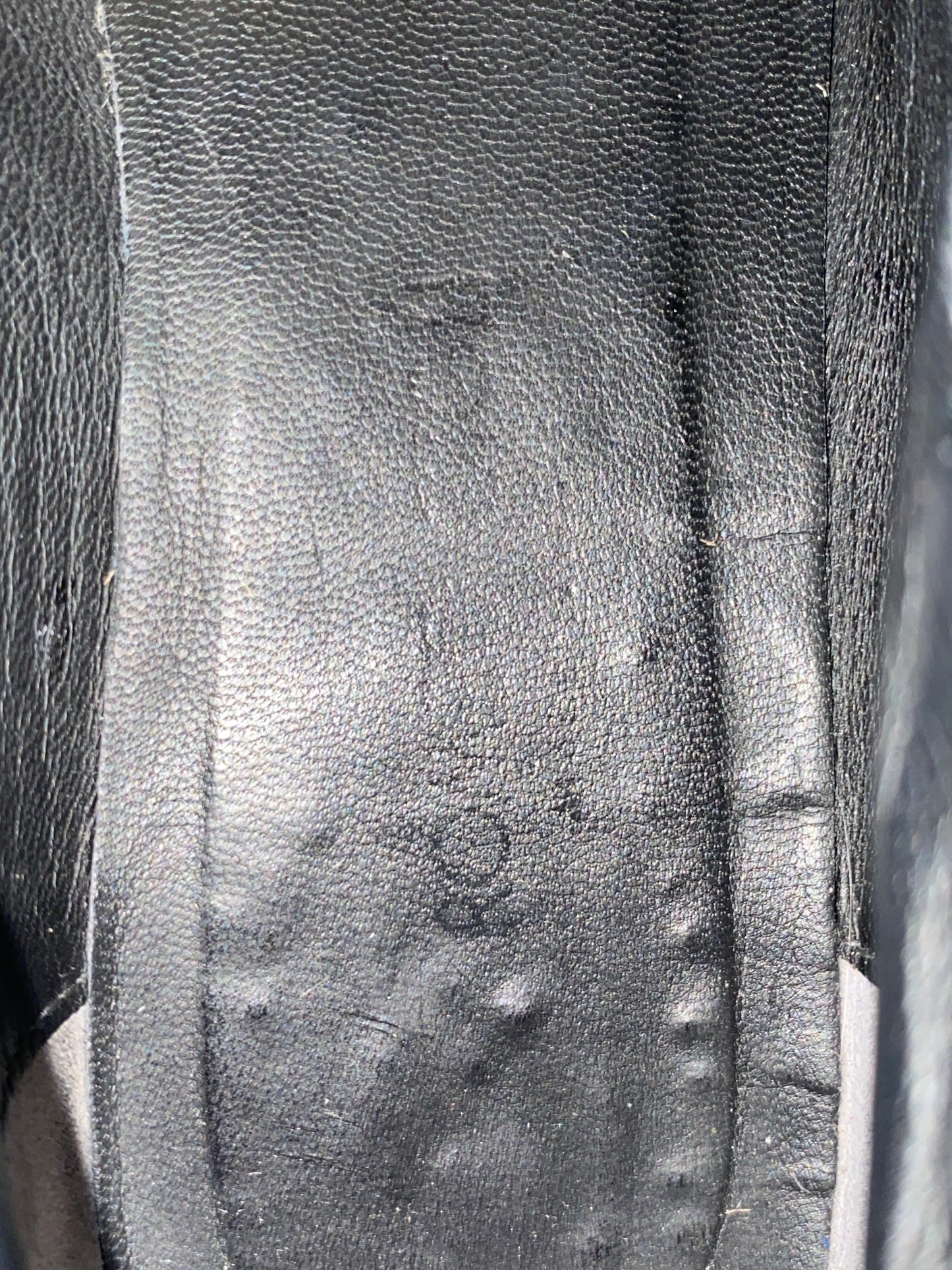 Romeo Gigli Black Leather Flats