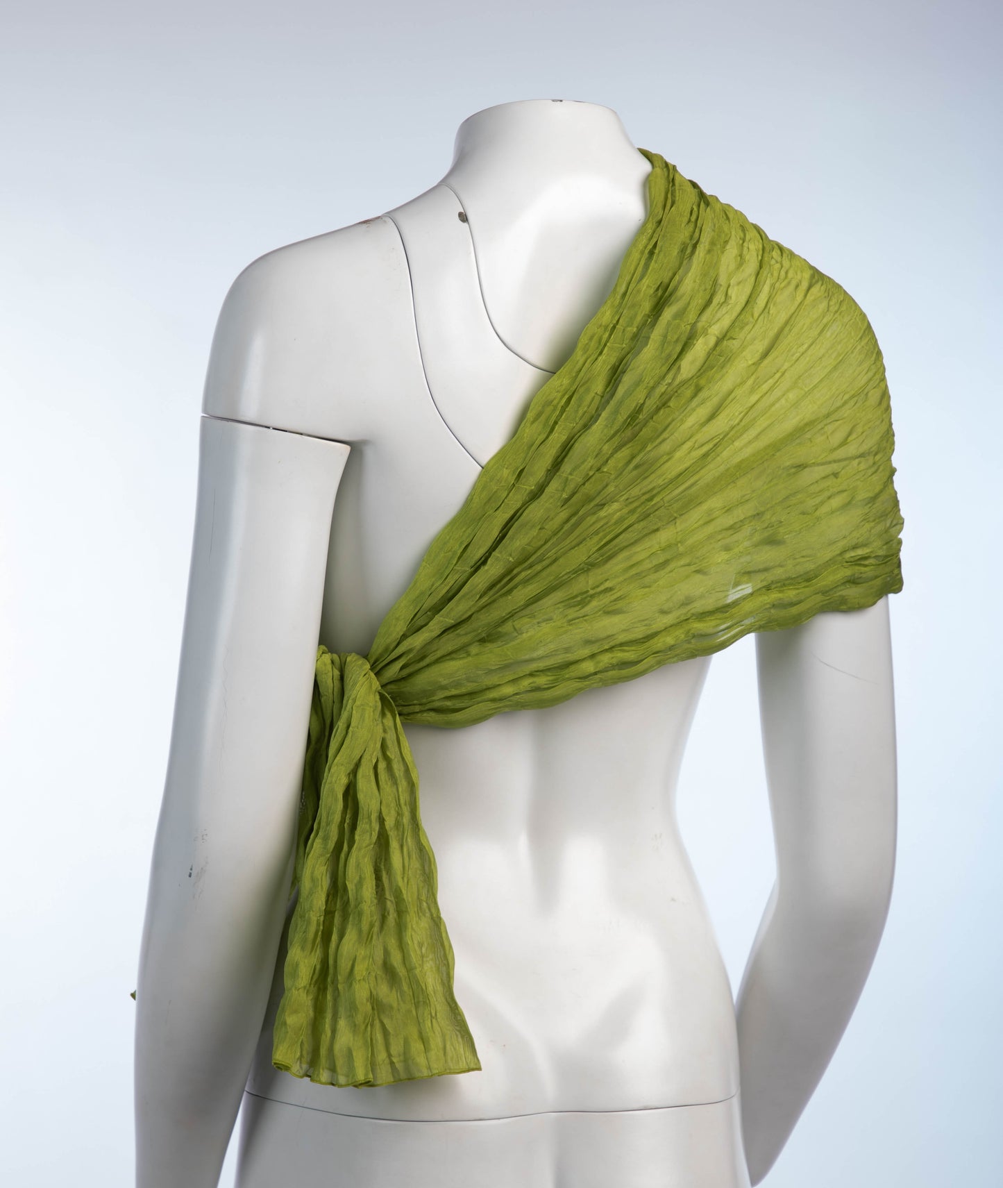 Romeo Gigli Plissé Scarves - green