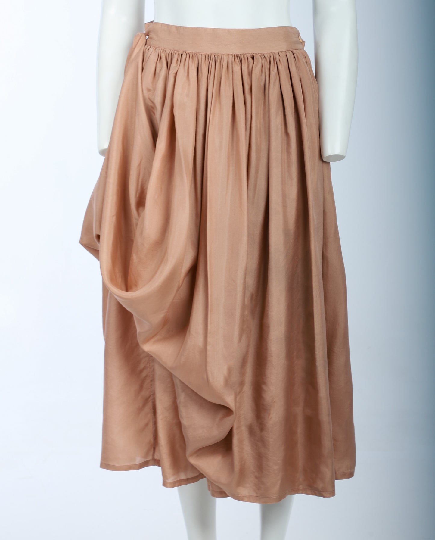 Dolce & Gabbana Blush Silk Baroque skirt - S/S 1988