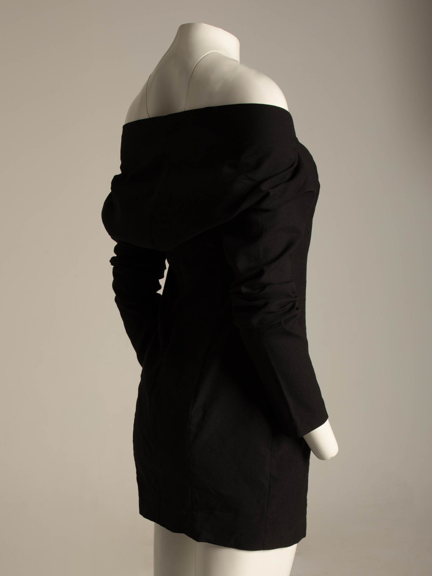 Dolce & Gabbana 1991 Black Jacket Dress