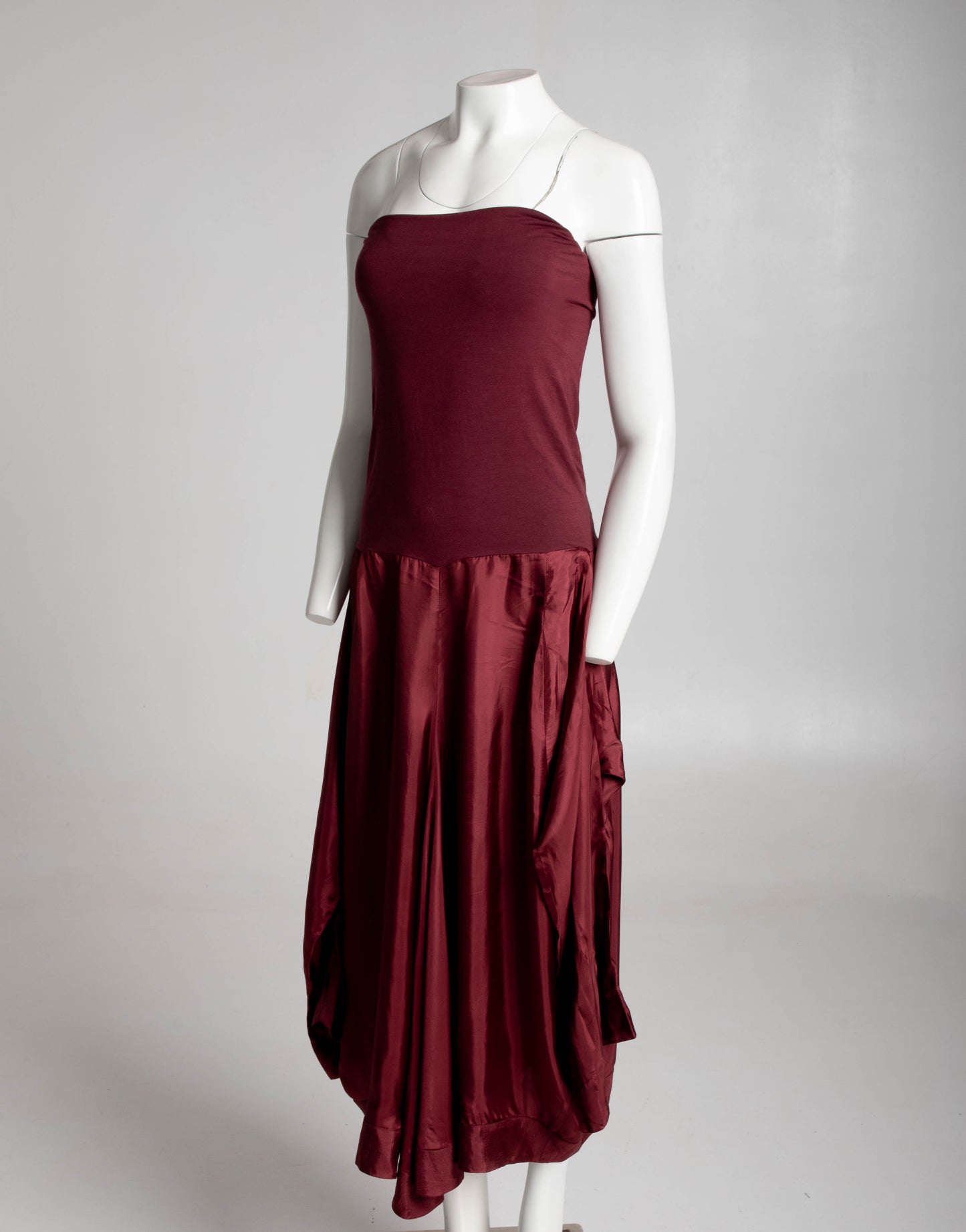 Antonio Marras Burgundy Transformable Dress