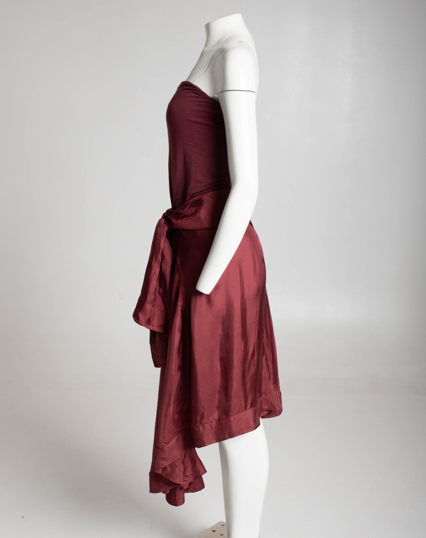 Antonio Marras Burgundy Transformable Dress
