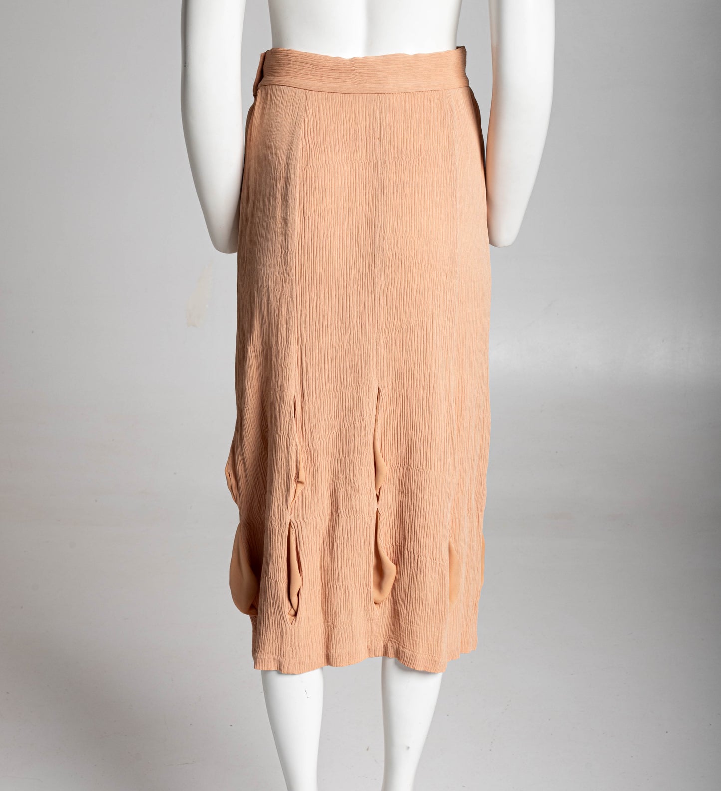 Matsuda Nicole Plissé Pink Skirt