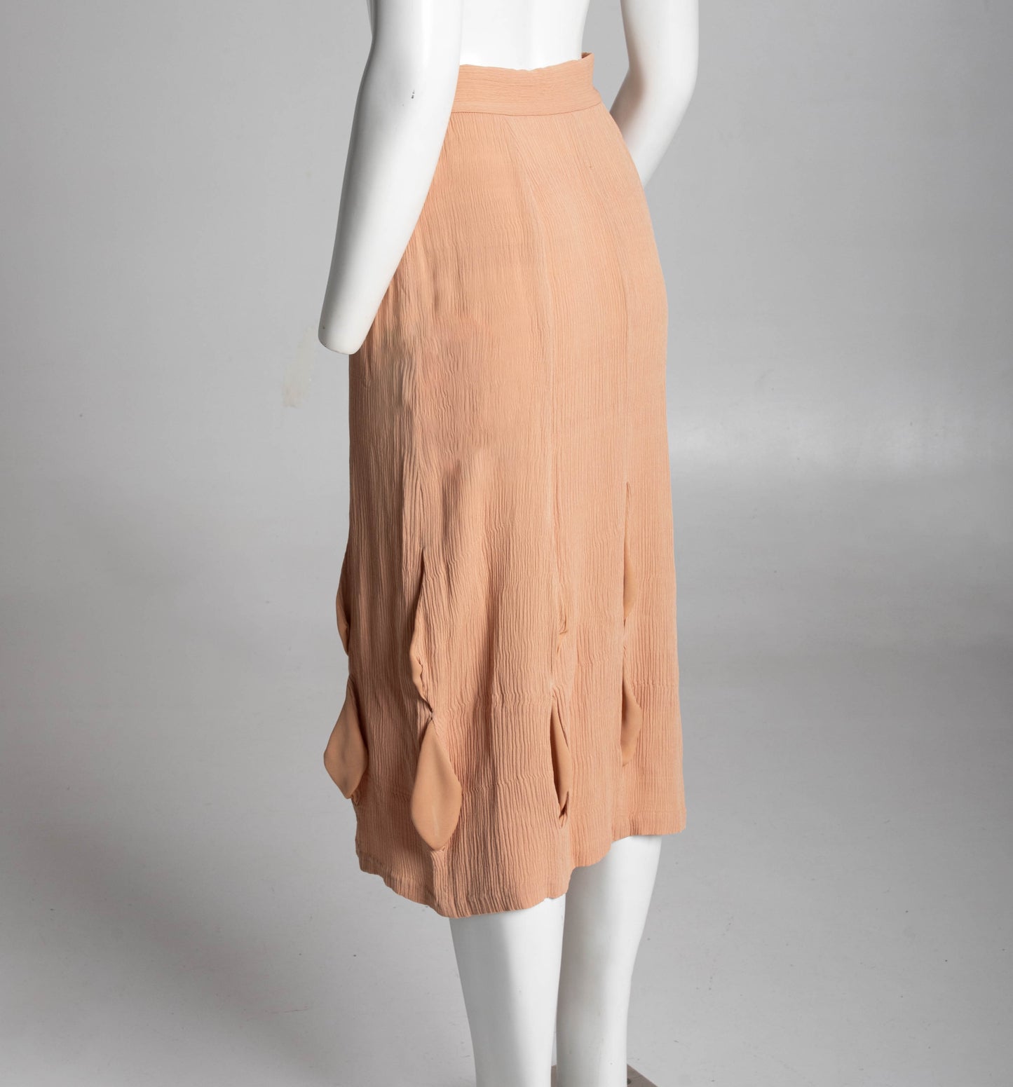 Matsuda Nicole Plissé Pink Skirt