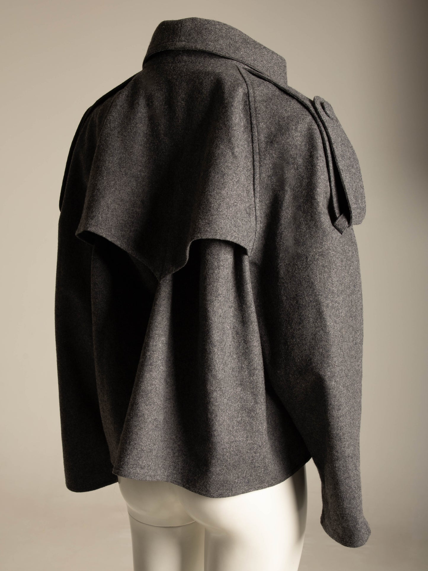 Olivier Guillemin Grey Wool Military Jacket