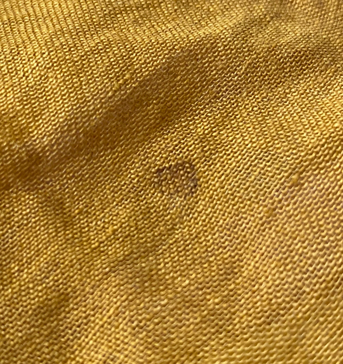 Callaghan - Romeo Gigli Era - Golden Ochre Cocoon Dress with Draped Lace Top
