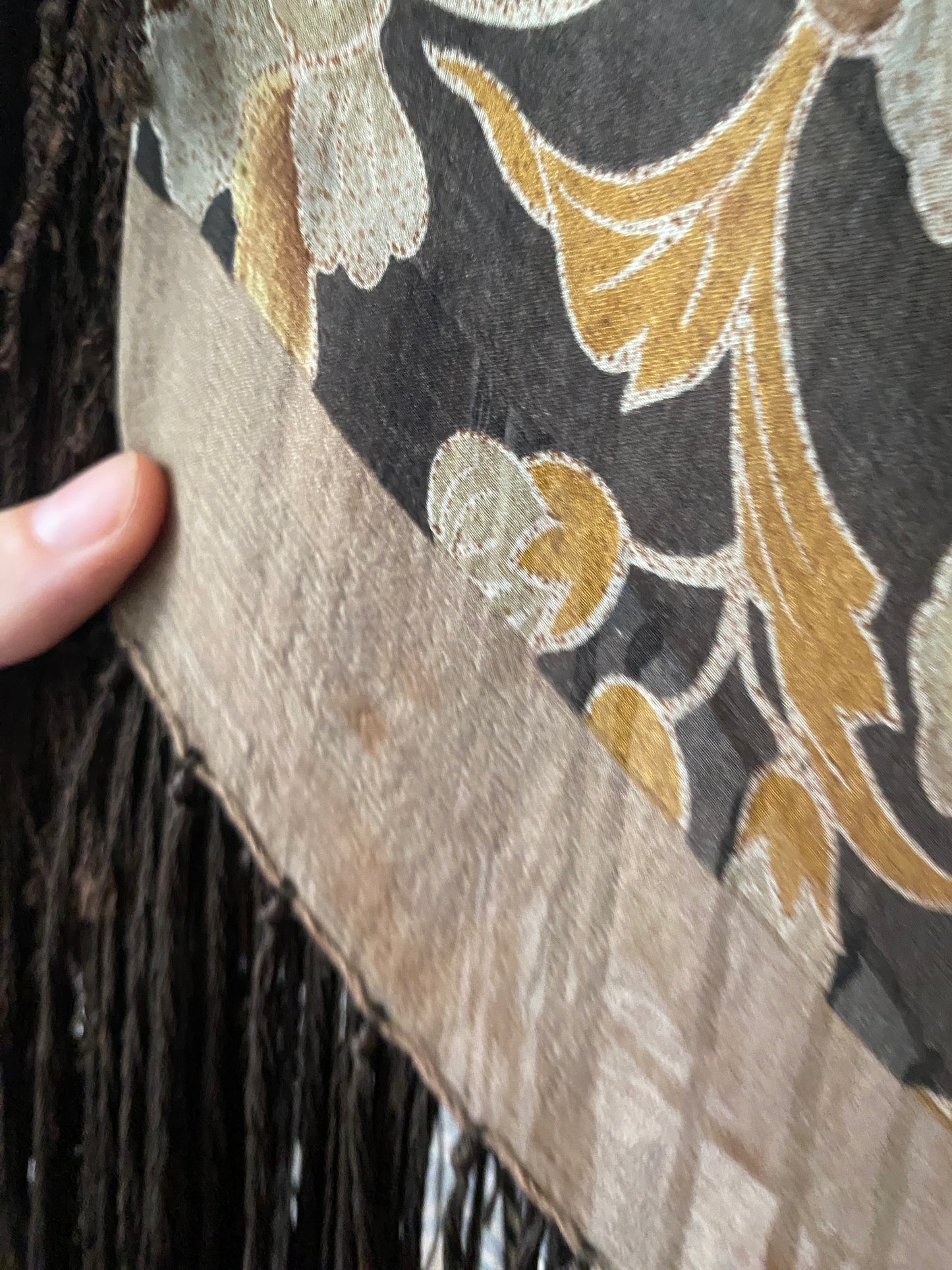 Giorgio Armani A/W 1993 Floral Shawl