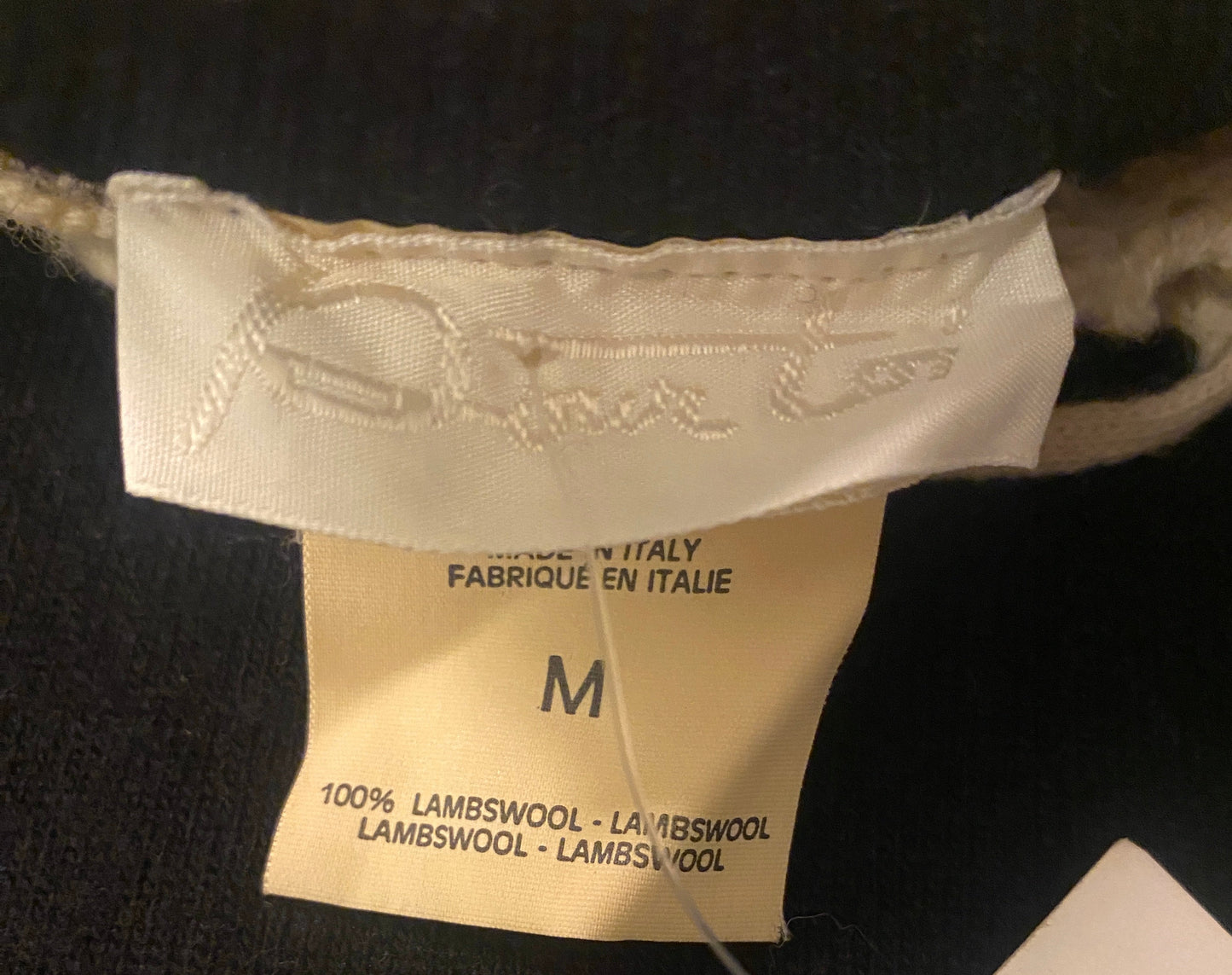 Pour Toi Miss Deanna A/W 1987 Crochet Collar Knit Dress