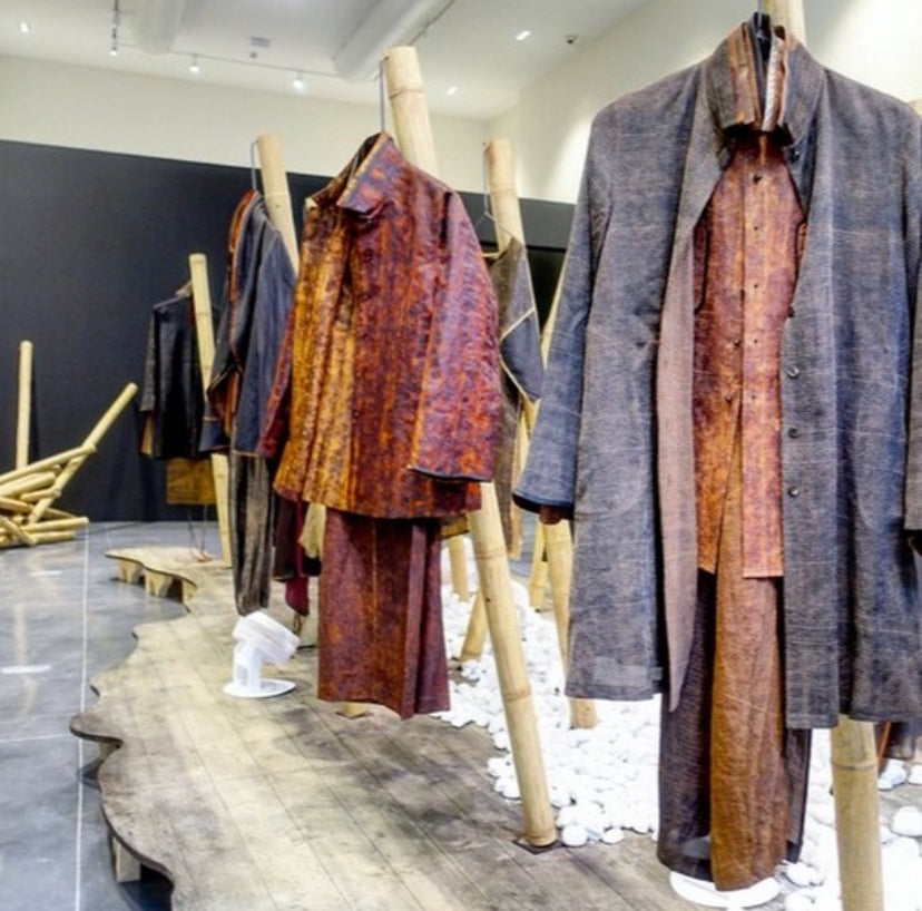 Sophie Hong Brown Mud Silk Jacket