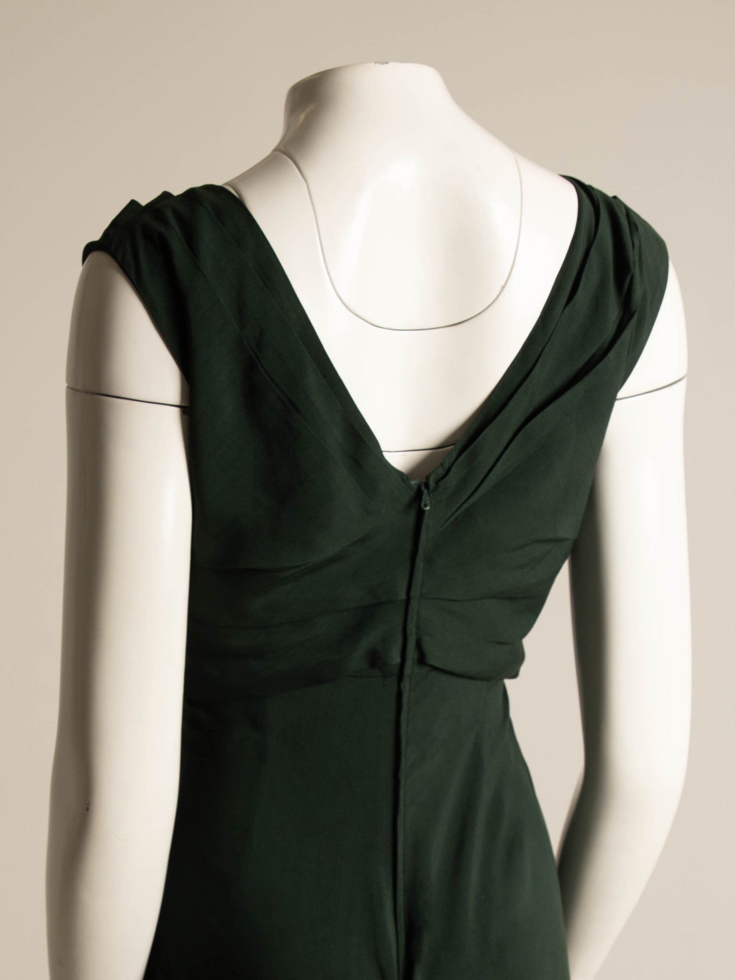 Tráfico de Modas Dark Green Jumpsuit