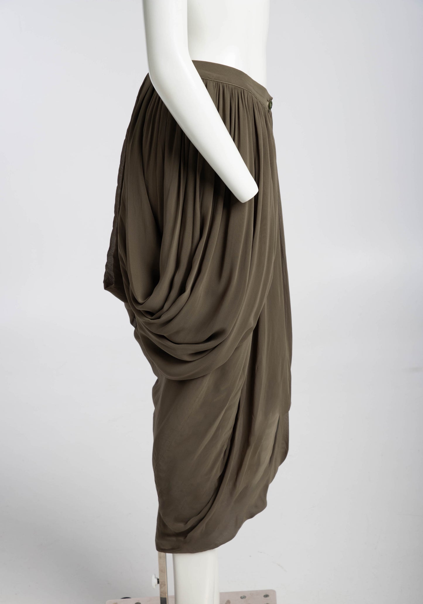 Dolce & Gabbana S/S 1990 Draped Trouser Skirt