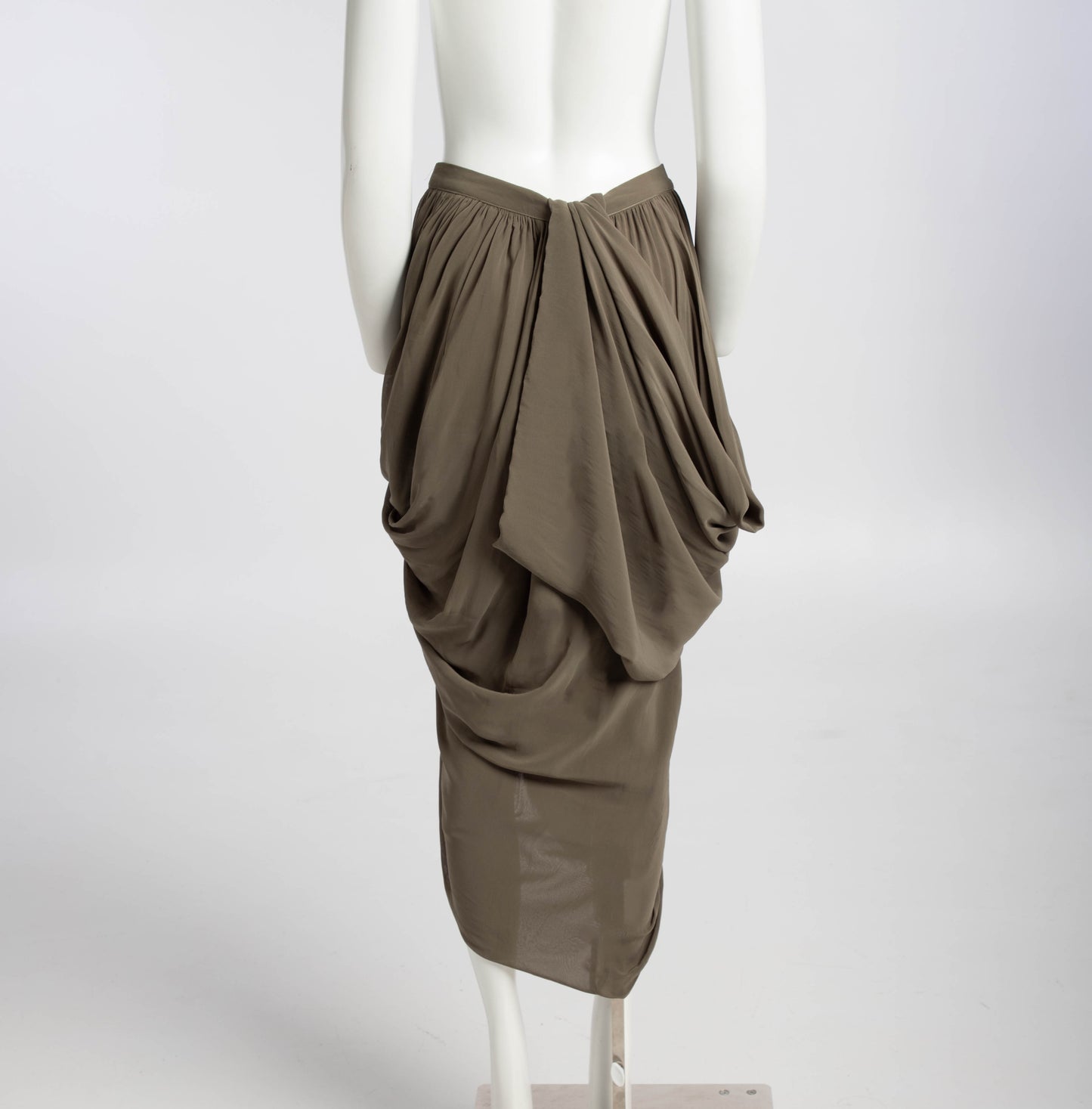 Dolce & Gabbana S/S 1990 Draped Trouser Skirt