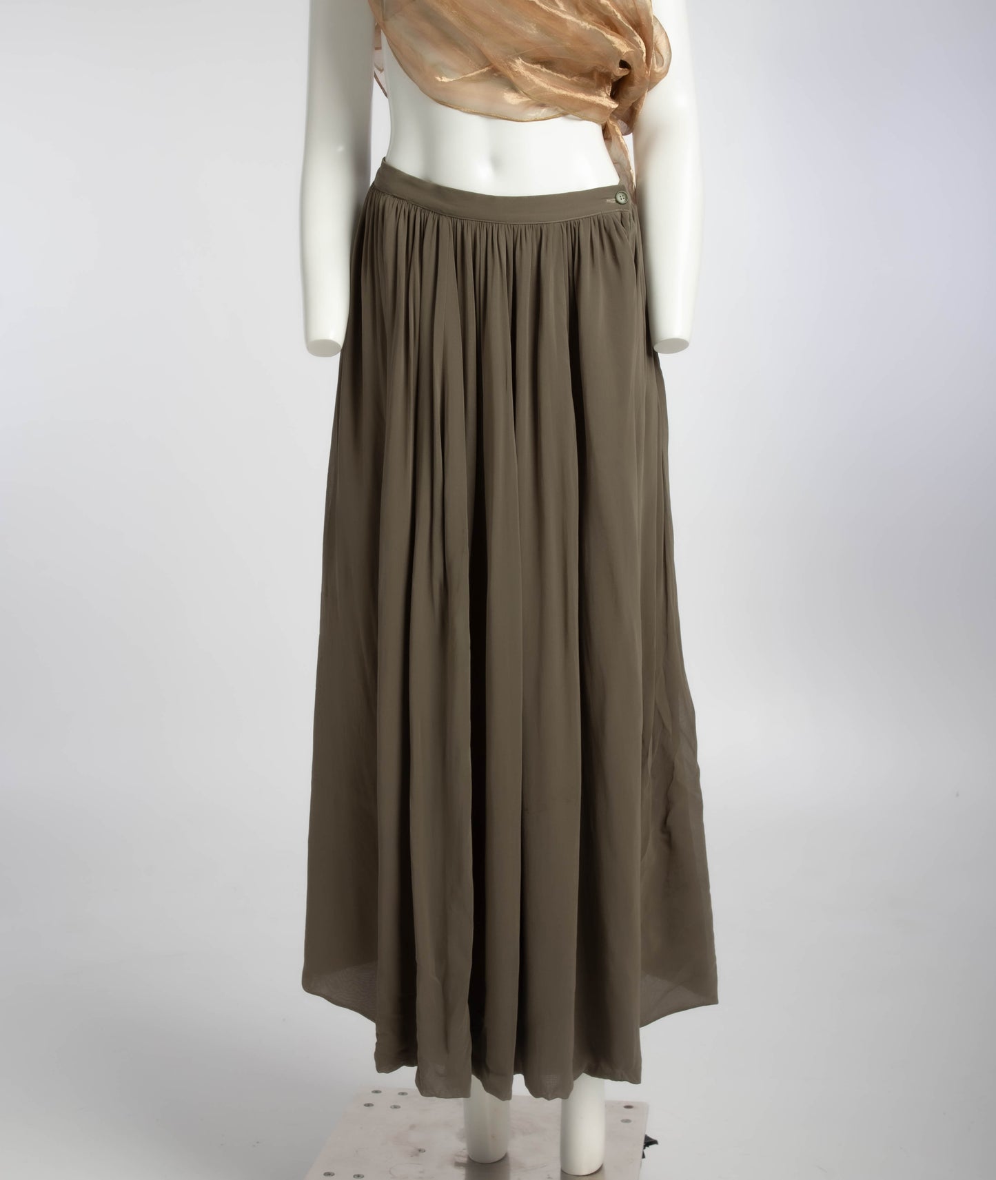 Dolce & Gabbana S/S 1990 Draped Trouser Skirt