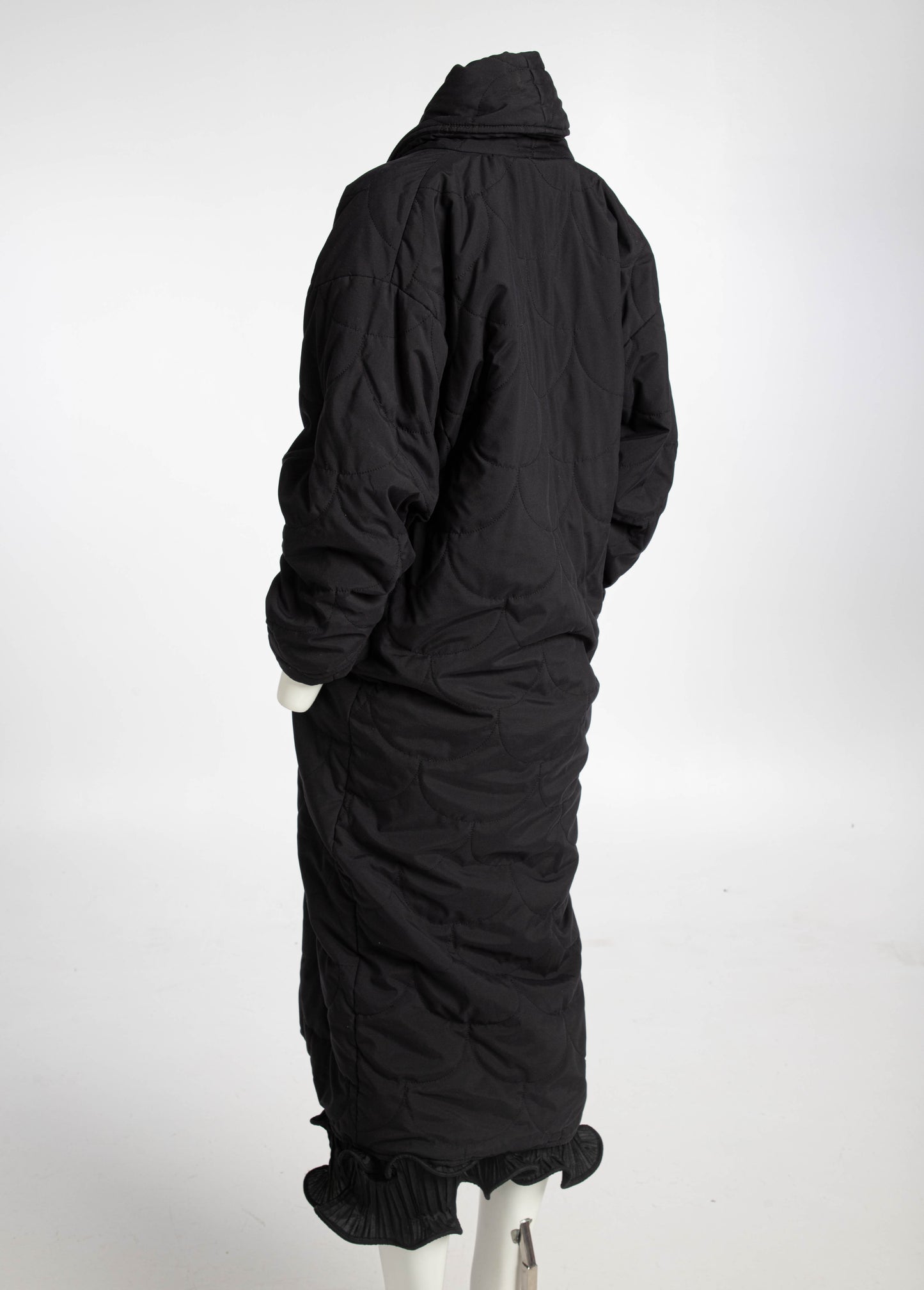Chantal Thomass Navy Quilted Jacket with Gold Star Closures