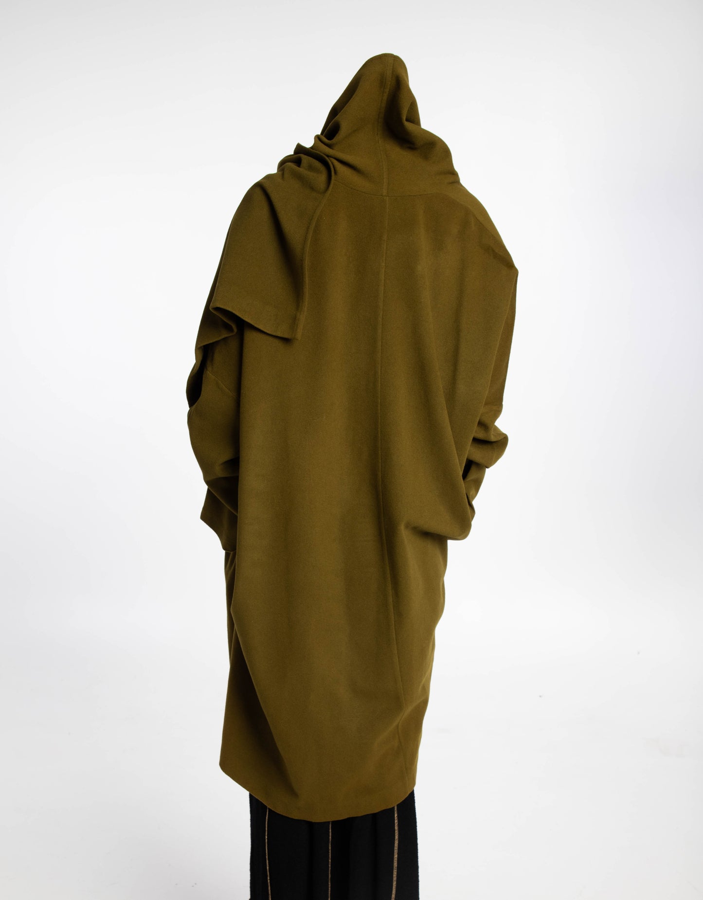 Dolce & Gabbana A/W 1990 Khaki Wool Coat