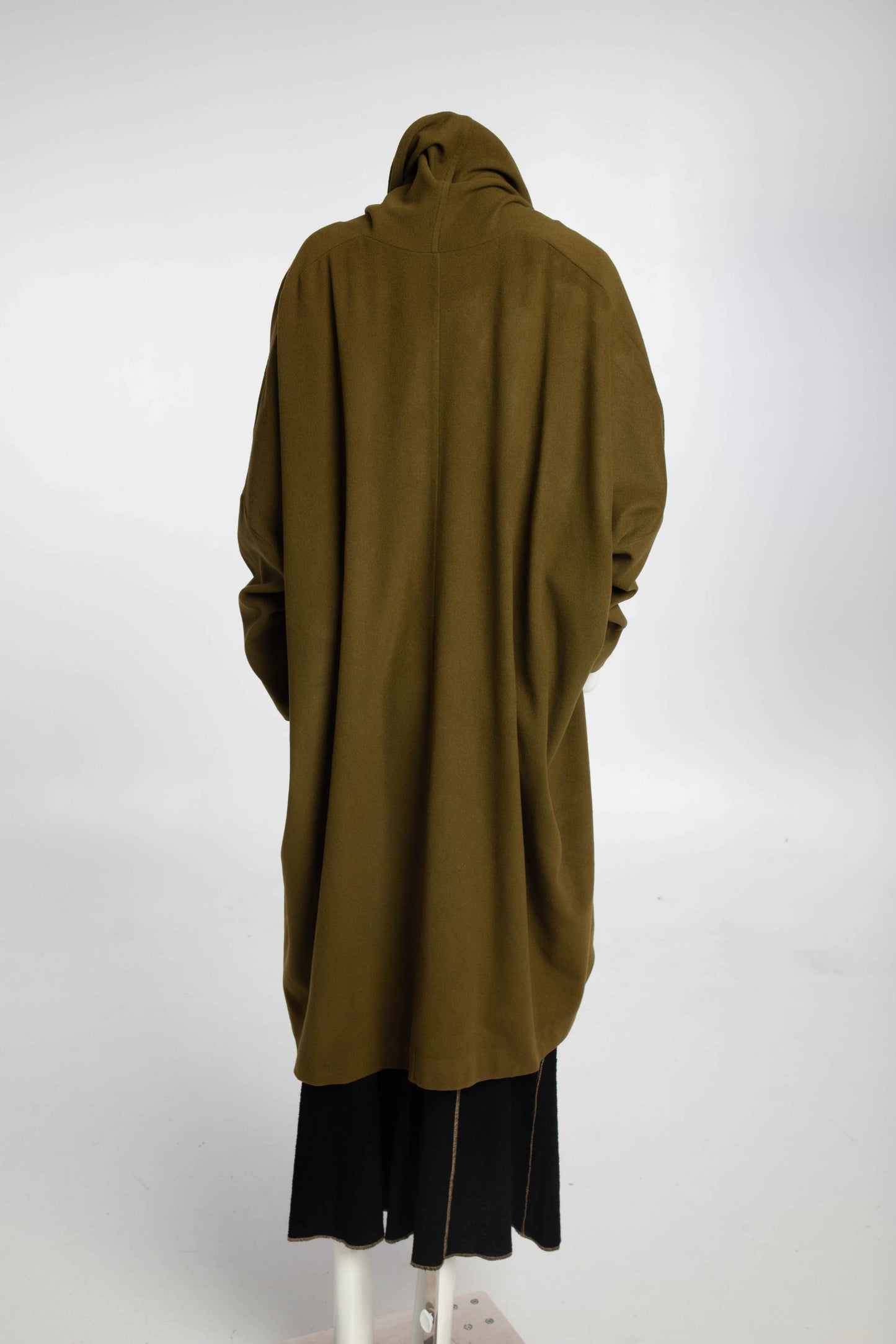 Dolce & Gabbana A/W 1990 Khaki Wool Coat