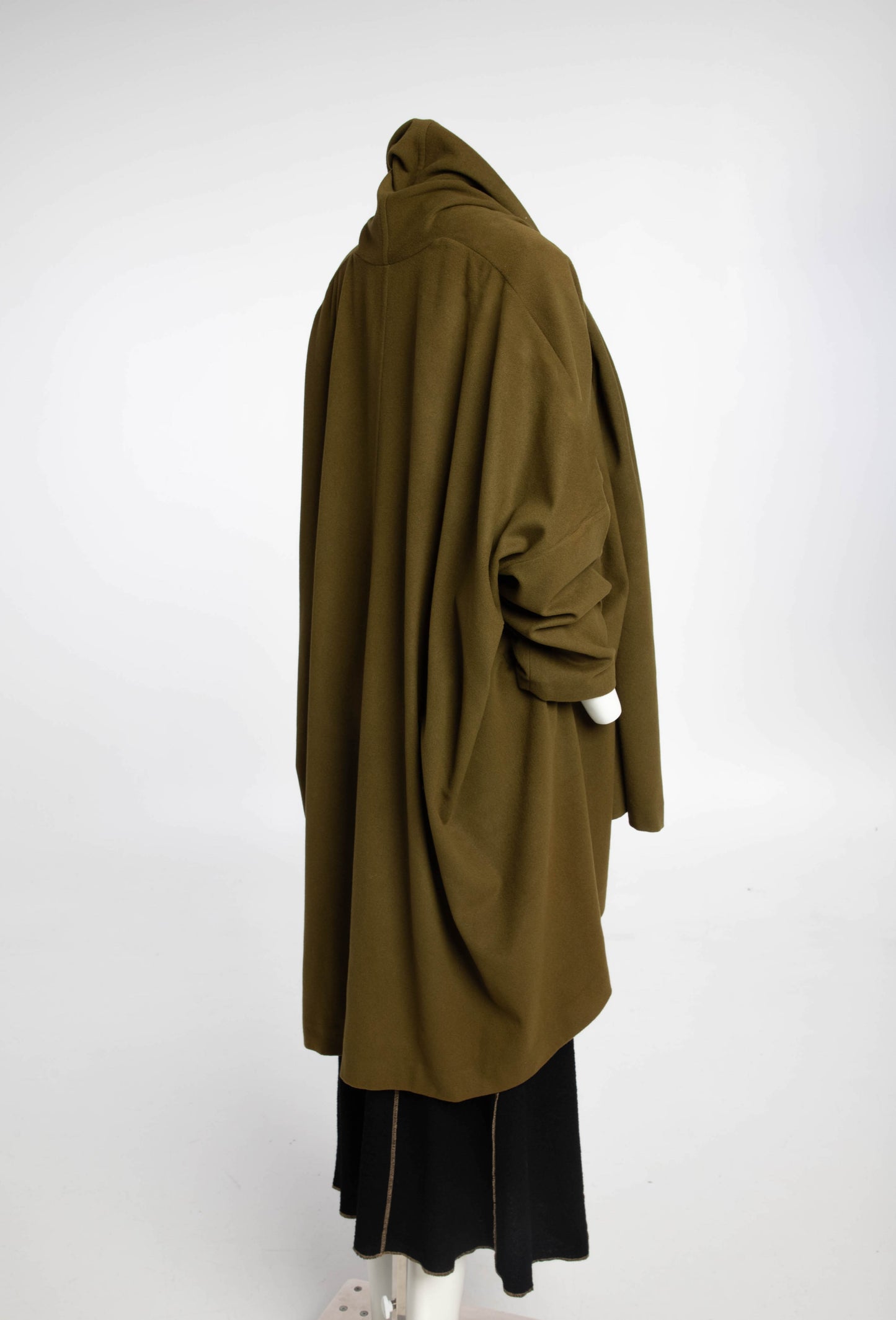 Dolce & Gabbana A/W 1990 Khaki Wool Coat