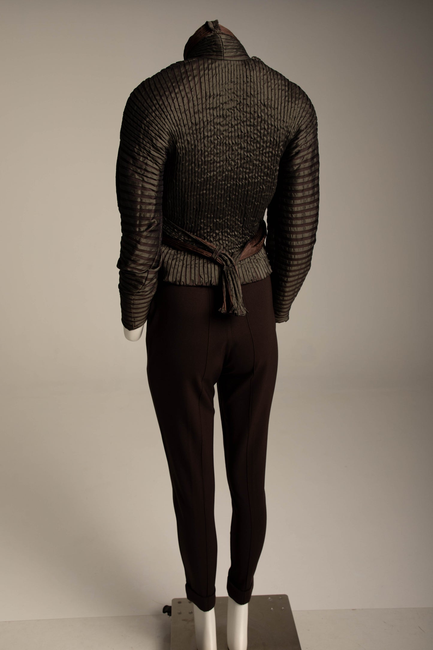Romeo Gigli A/W 1990 Brown High Waisted Trousers