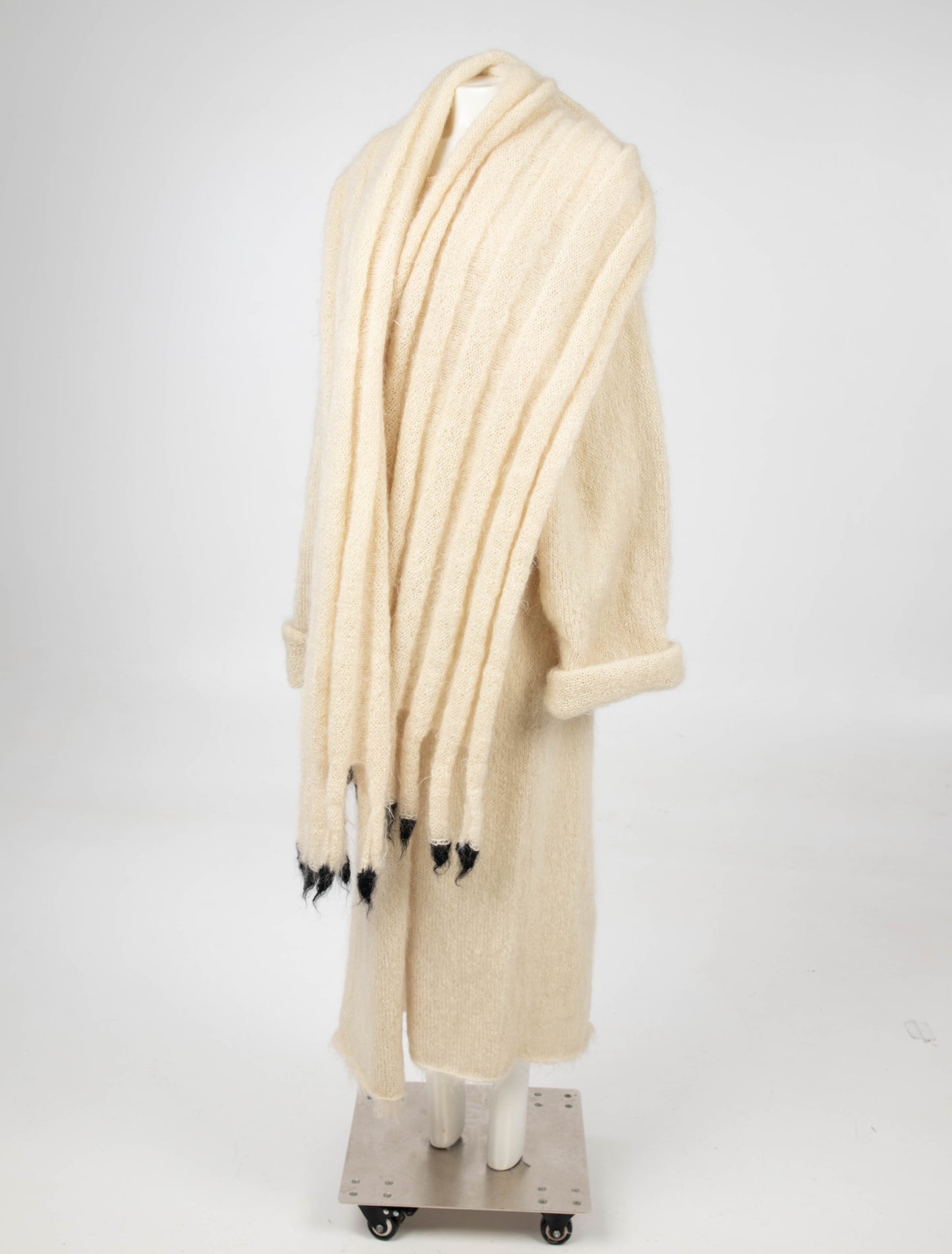 The Hand Knit Company Mohair Long Wool Coat