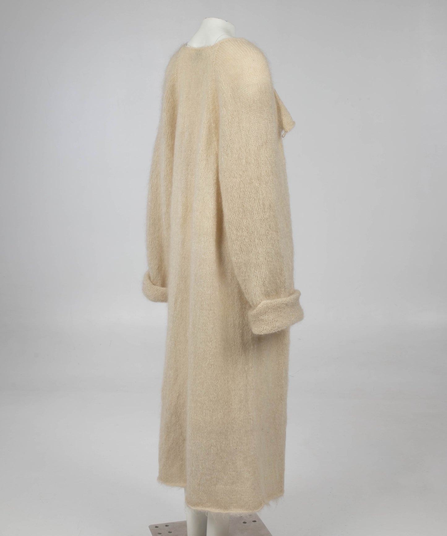 The Hand Knit Company Mohair Long Wool Coat