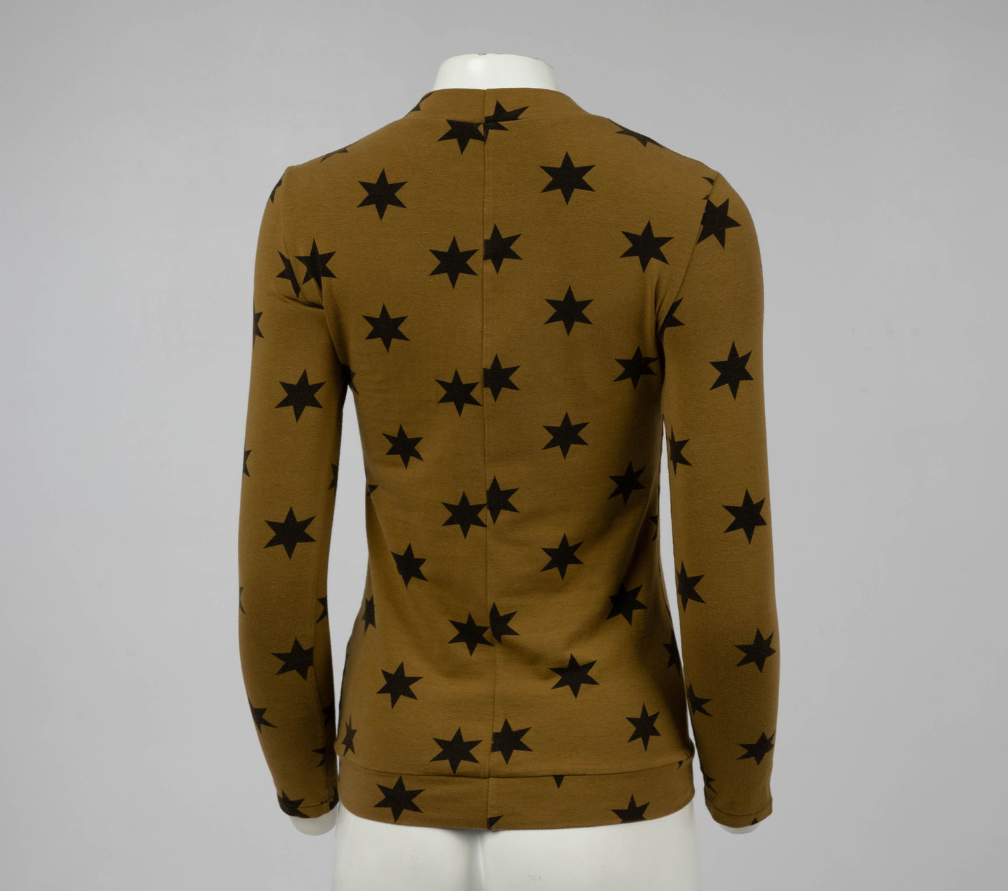 Pam Hogg 1990 Green Star Print Top