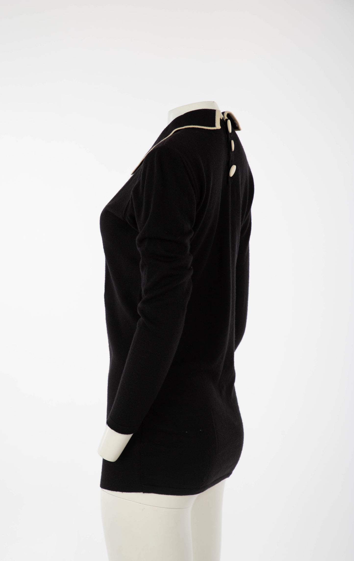 Pour Toi Miss Deanna A/W 1988 Surrealist Music Note Jumper