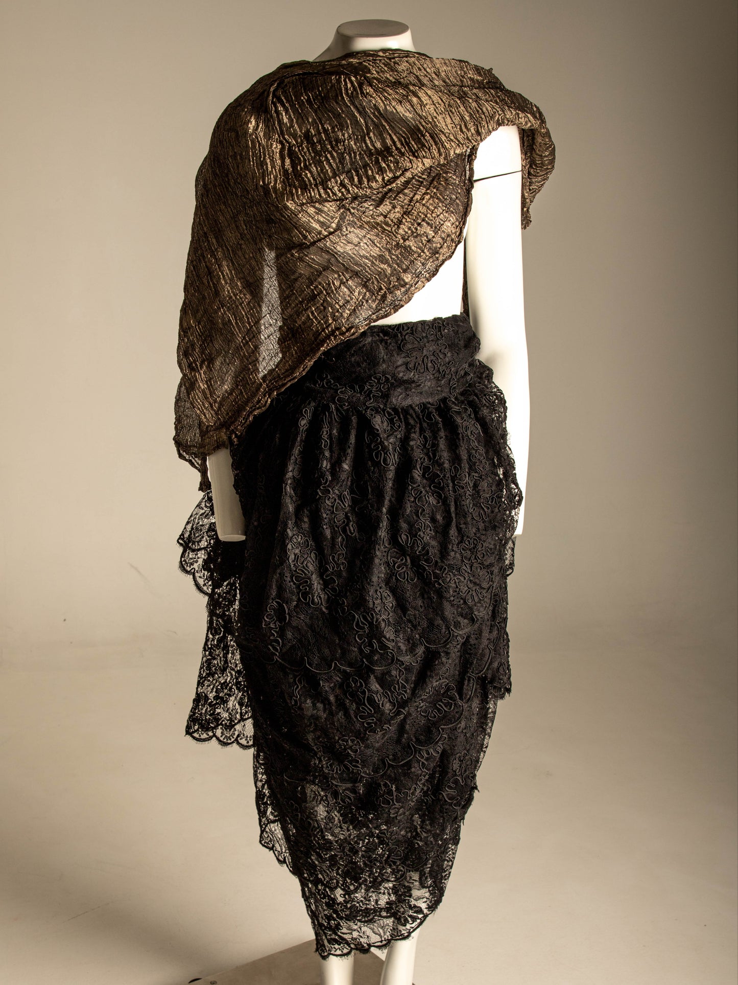 Callaghan Romeo Gigli Era Lace Cocoon Skirt