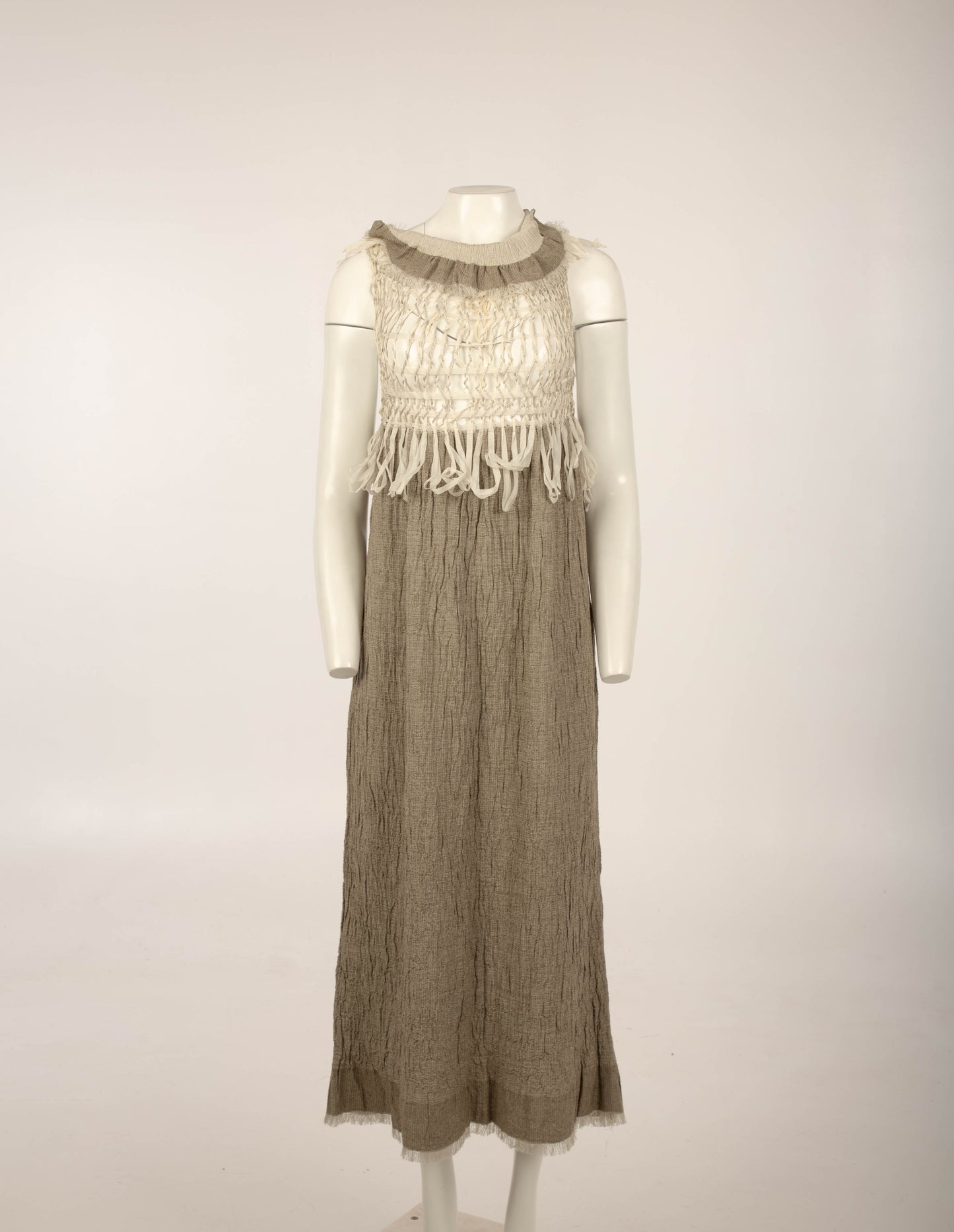 Akihiko Izukura Hand Dyed Hand Woven Organic Silk Dress