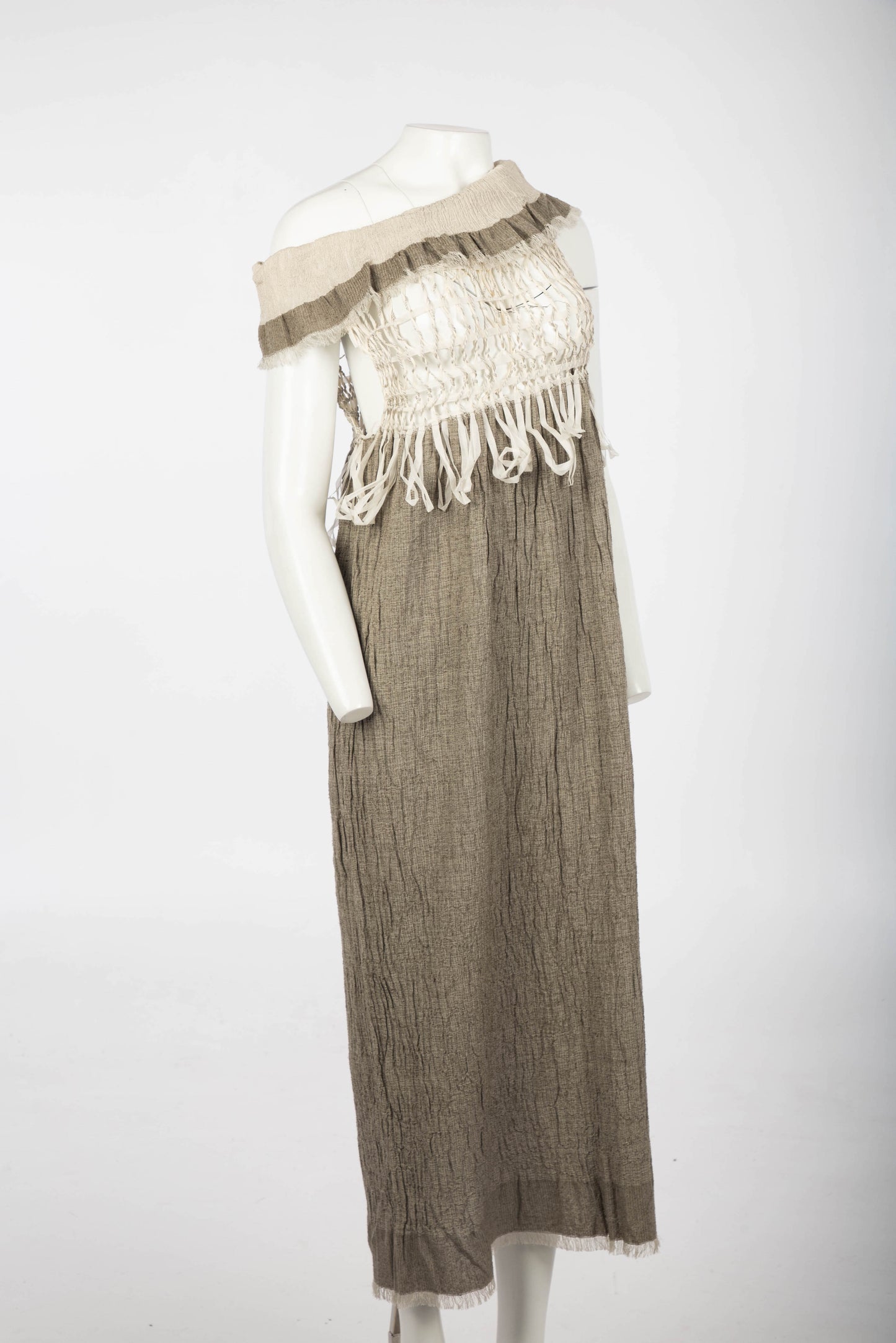 Akihiko Izukura Hand Dyed Hand Woven Organic Silk Dress