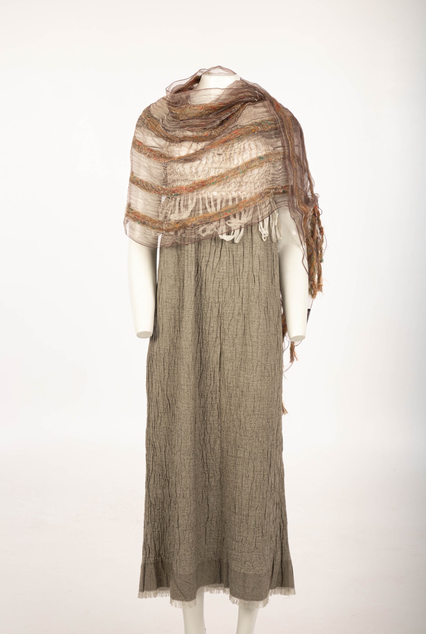 Akihiko Izukura Hand Dyed Hand Woven Organic Silk Dress