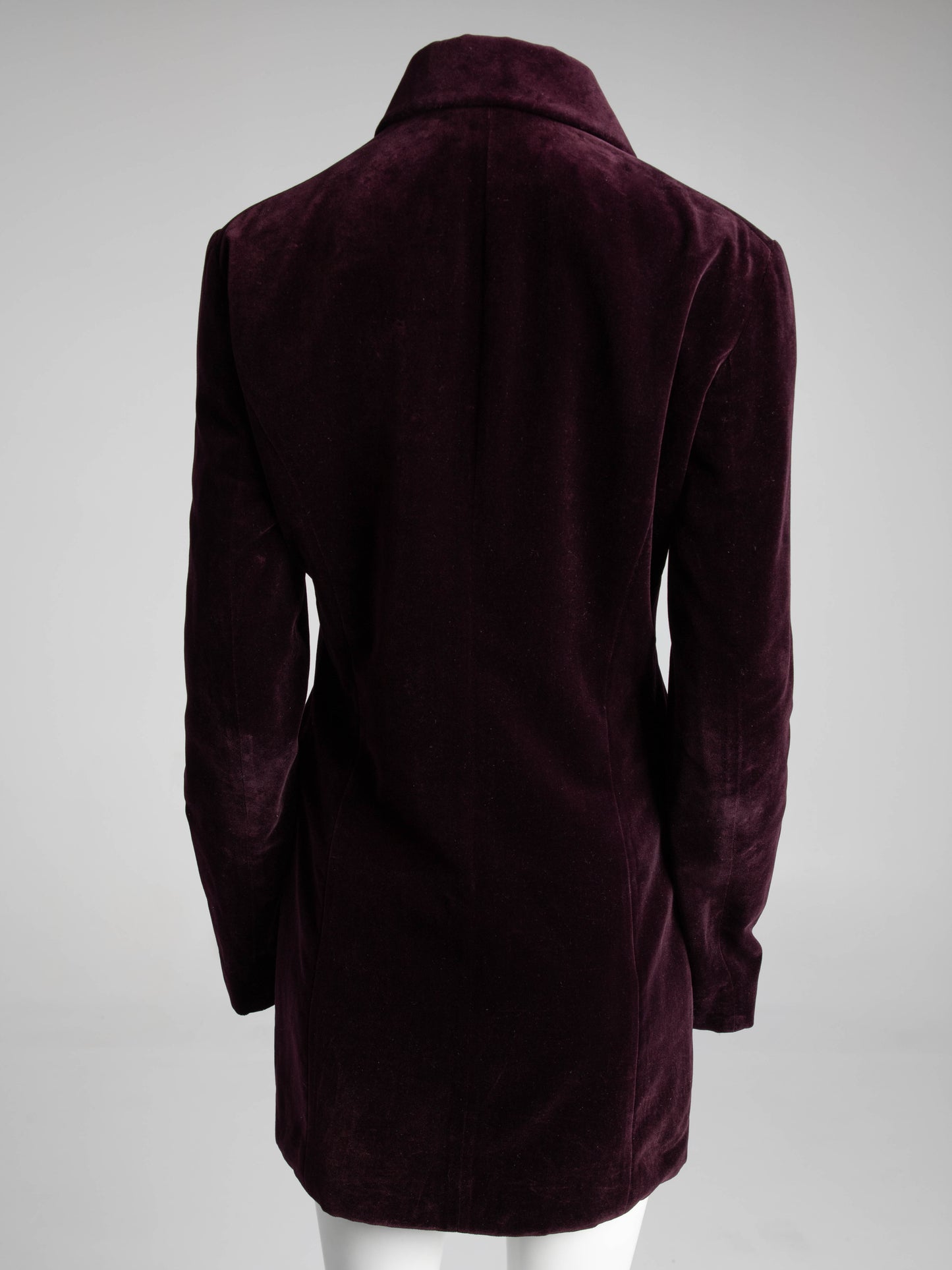 NN Studio Carla Sozzani Purple Velvet Jacket