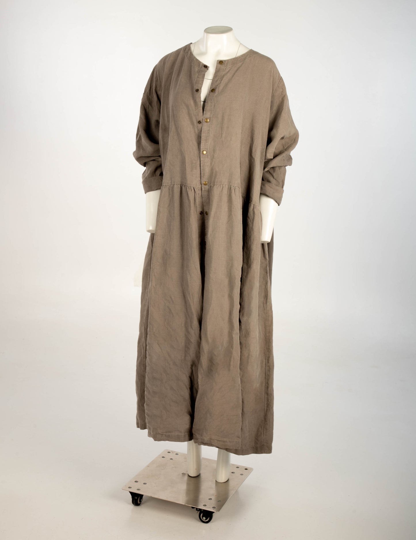 J. Morgan Puett Linen Duster Dress