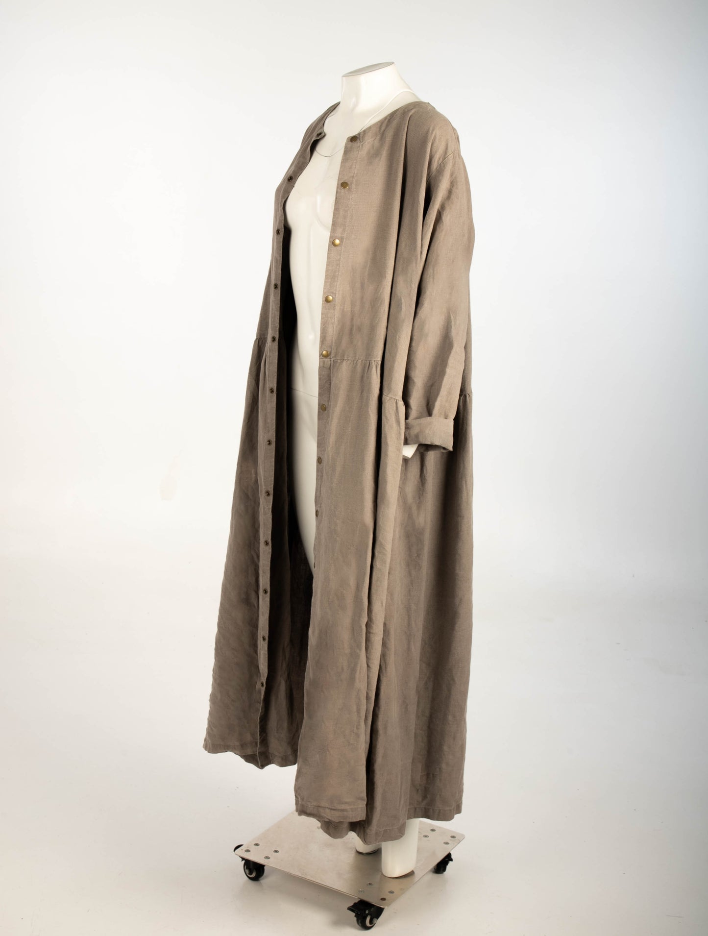 J. Morgan Puett Linen Duster Dress