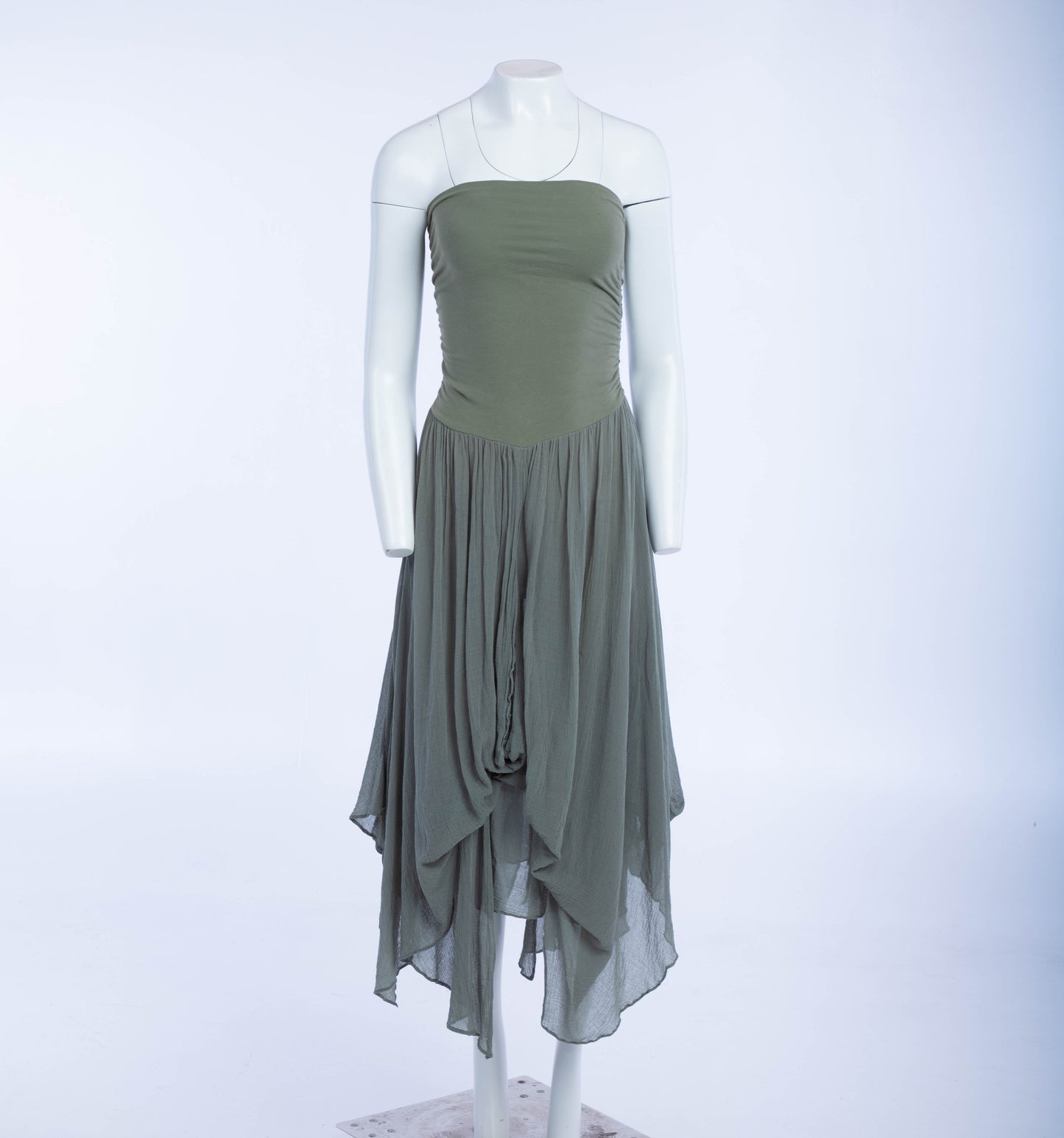 Antonio Marras Sage Green Cotton Two Piece
