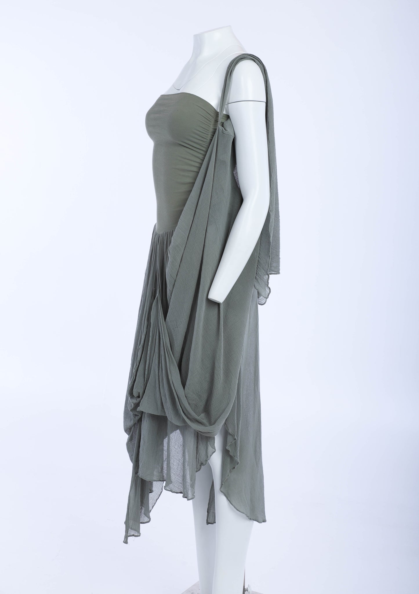 Antonio Marras Sage Green Cotton Two Piece