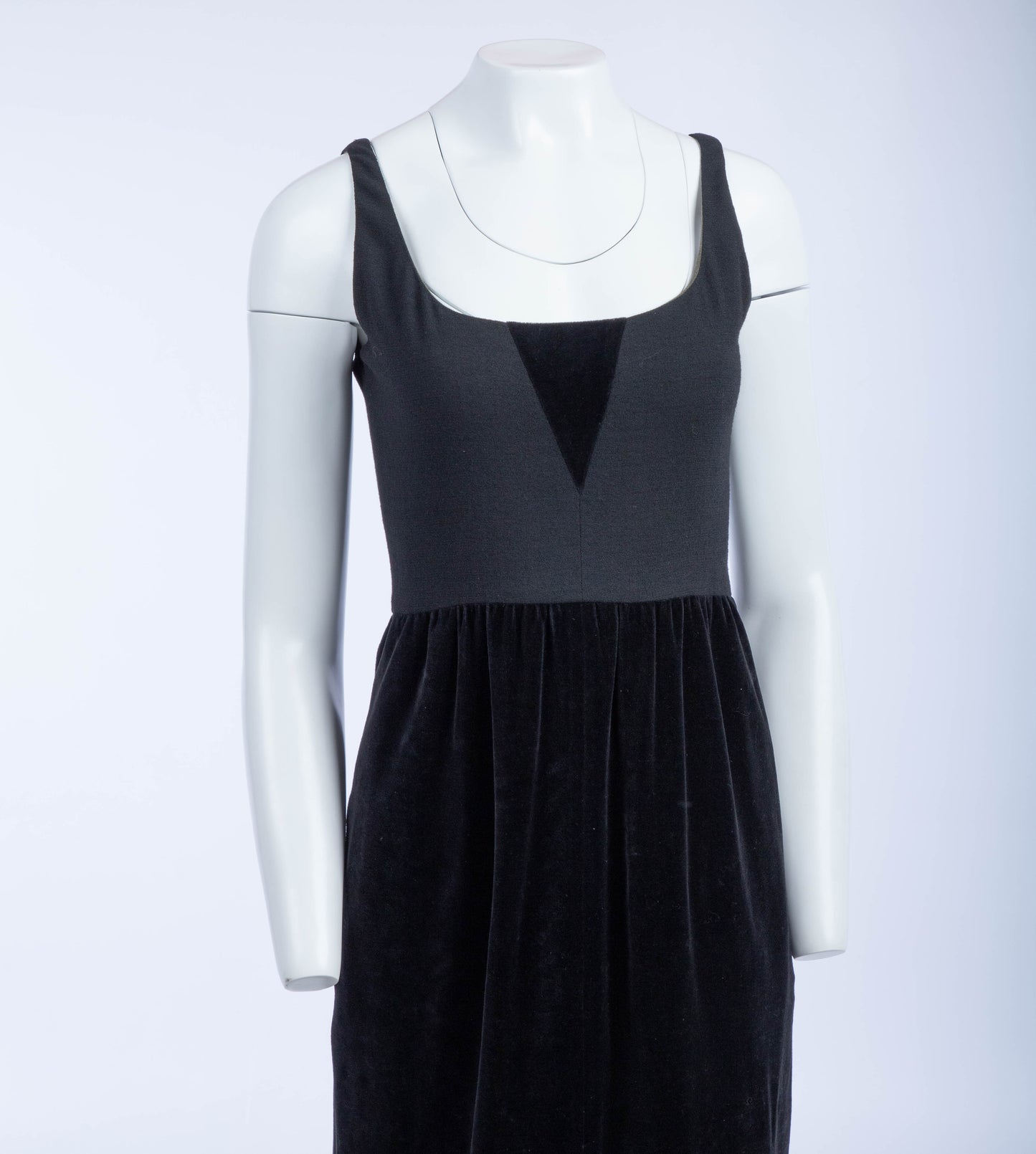 Chloe -Karl Lagerfeld Era- A/W93 Black New Romantic Dress
