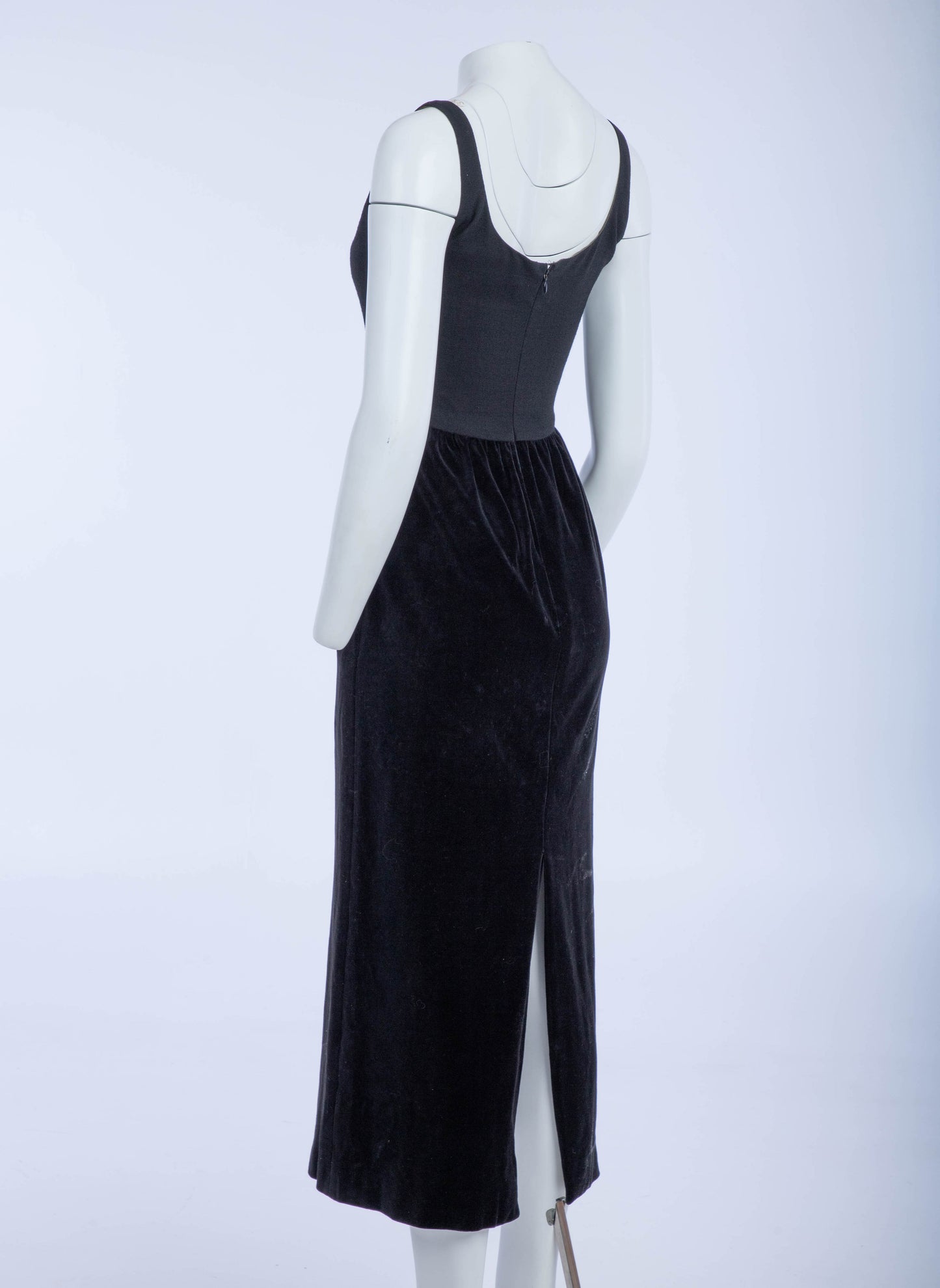 Chloe -Karl Lagerfeld Era- A/W93 Black New Romantic Dress
