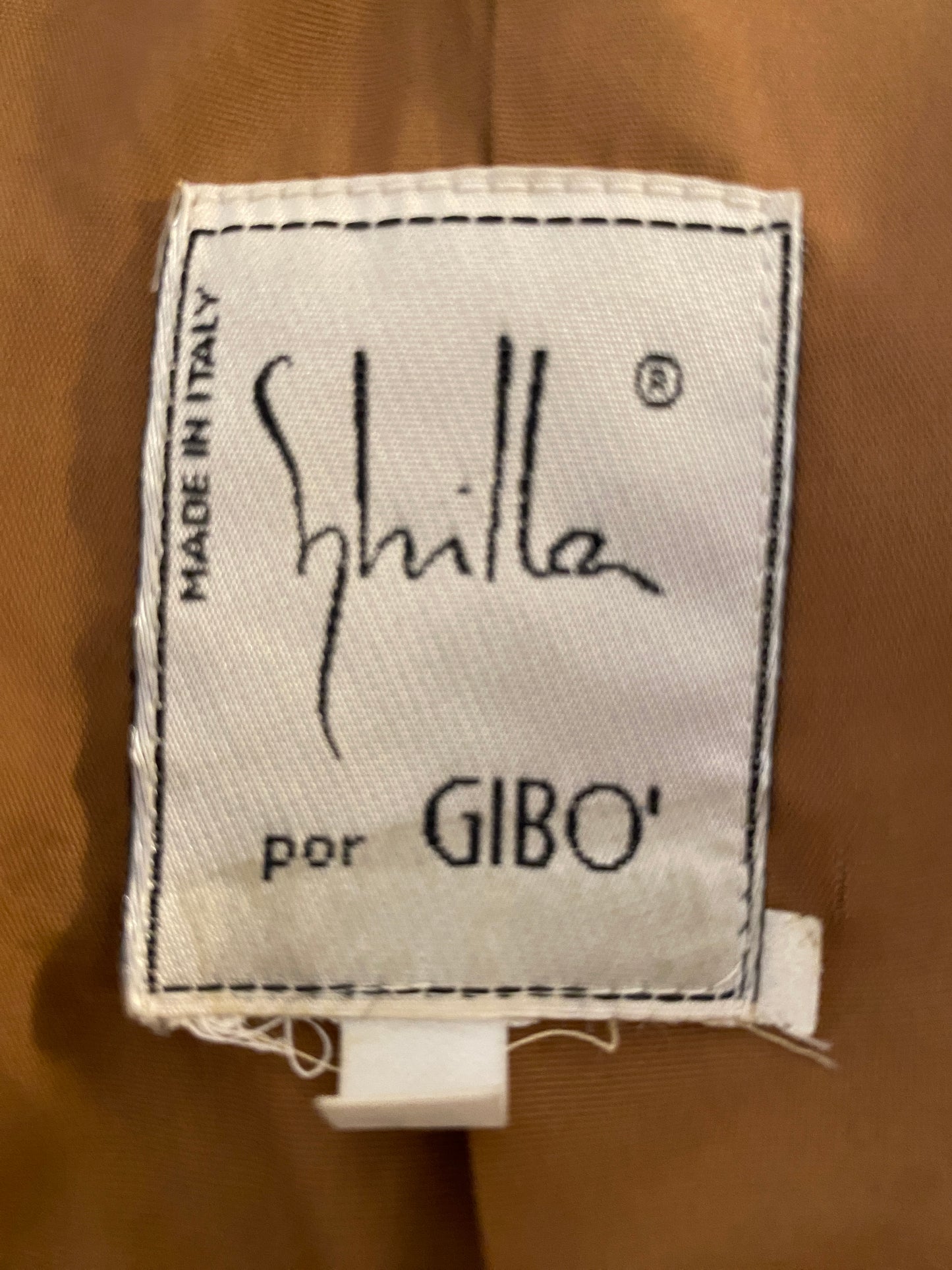 Sybilla por Gibo A/W 1989 Green Jacket with Ties